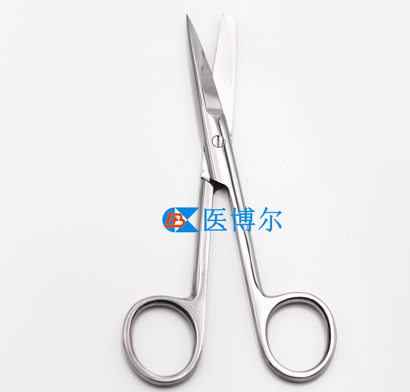 一边尖头一边圆头剪刀 护士剪 敷料剪12.5cm  14cm   16cm