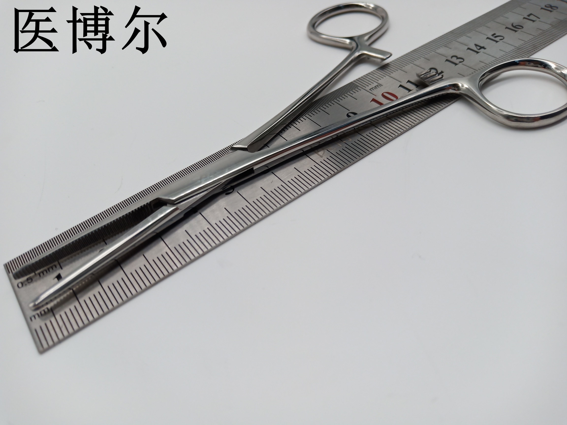 止血钳 亮光 直头 14cm  (2).jpg