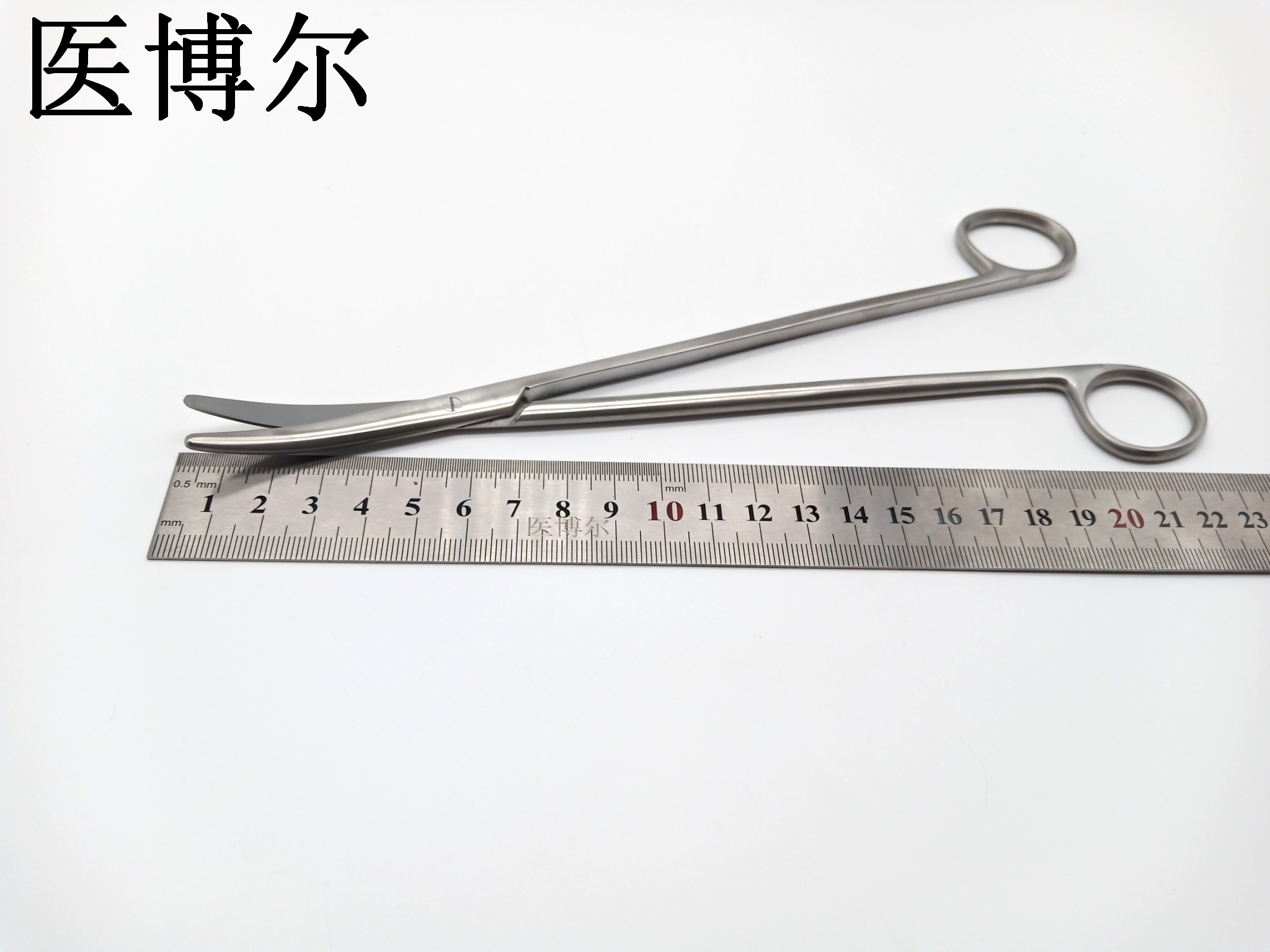 医用组织剪刀精细弯头16cm