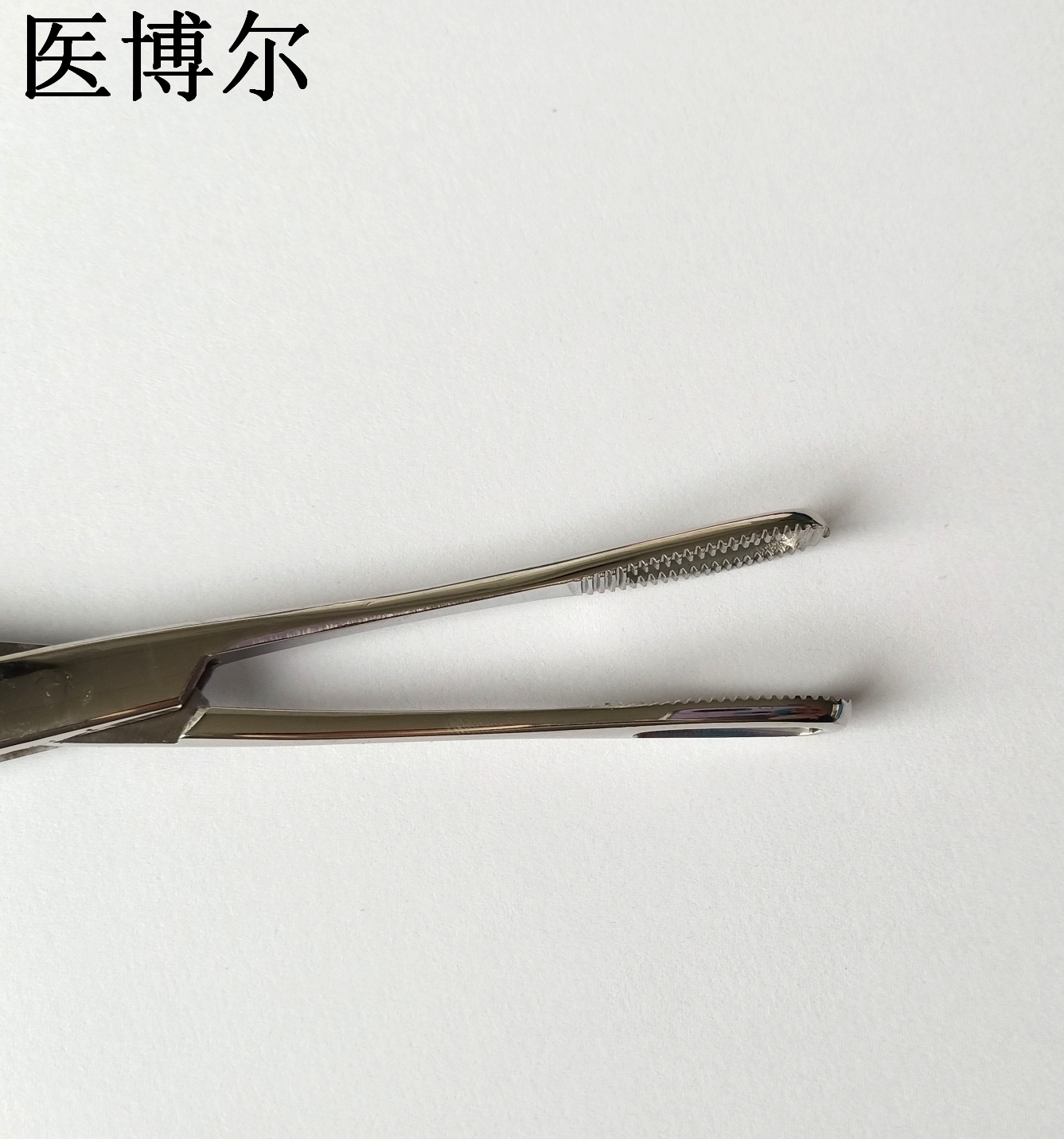 医用海绵钳/持物钳直有齿18cm