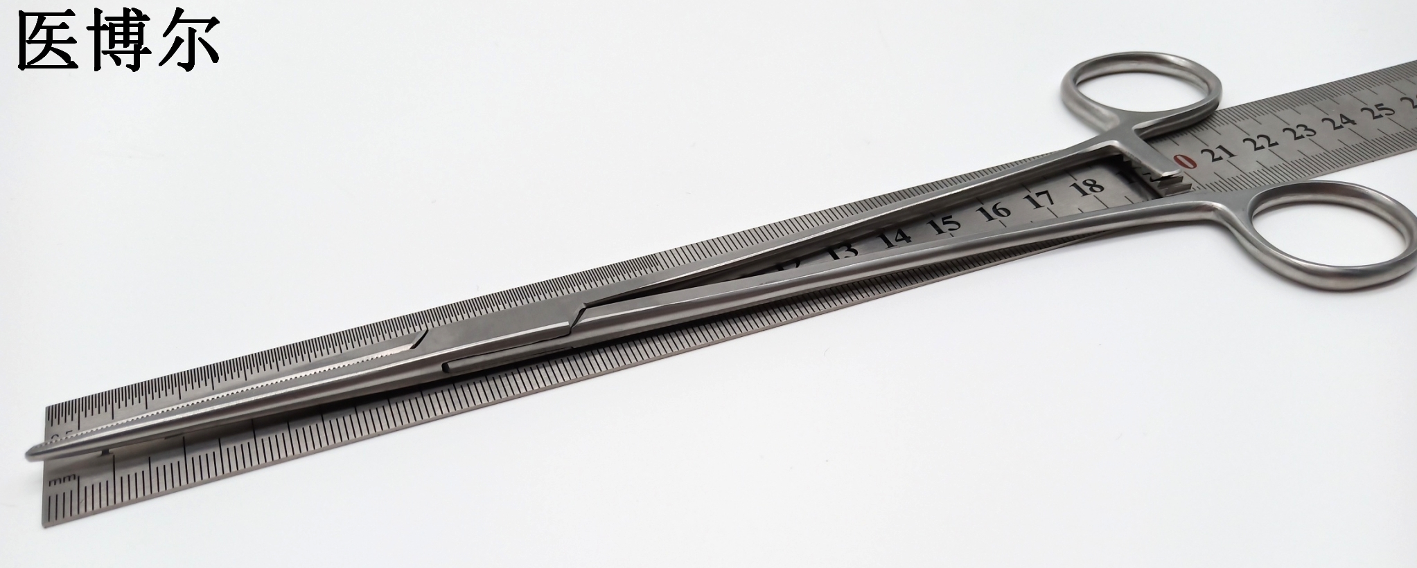 医用止血钳哑光直头23cm
