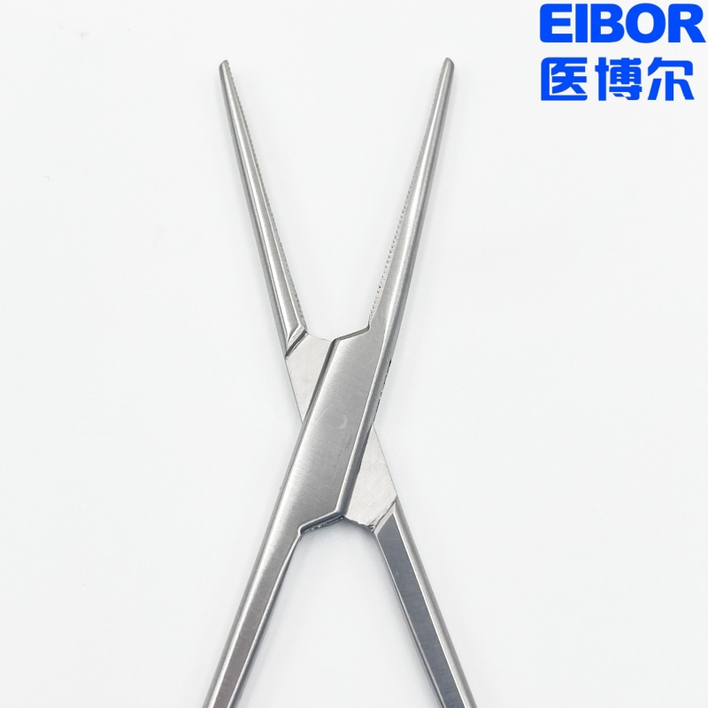医用止血钳直头哑光18cm
