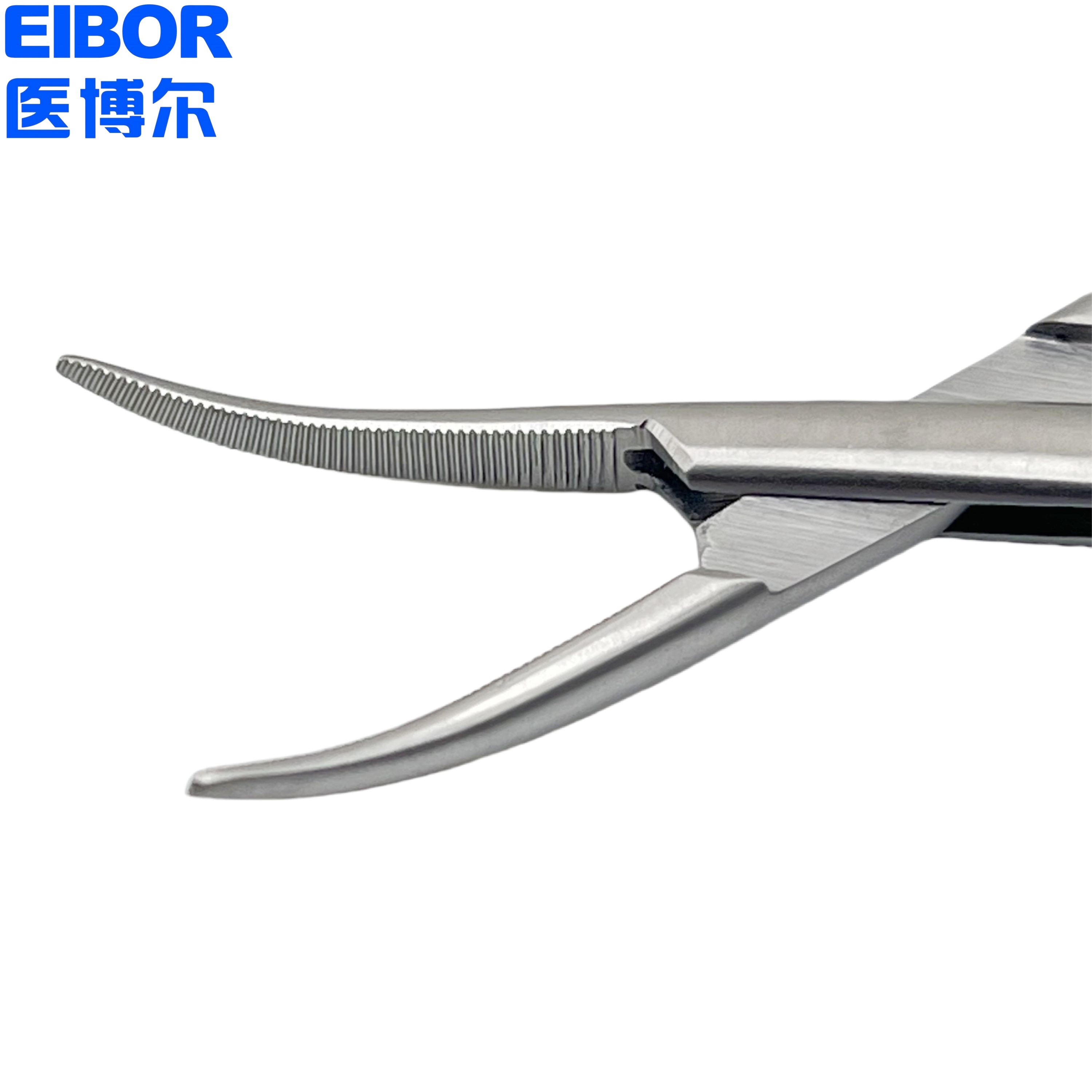 医用止血钳弯头哑光18cm
