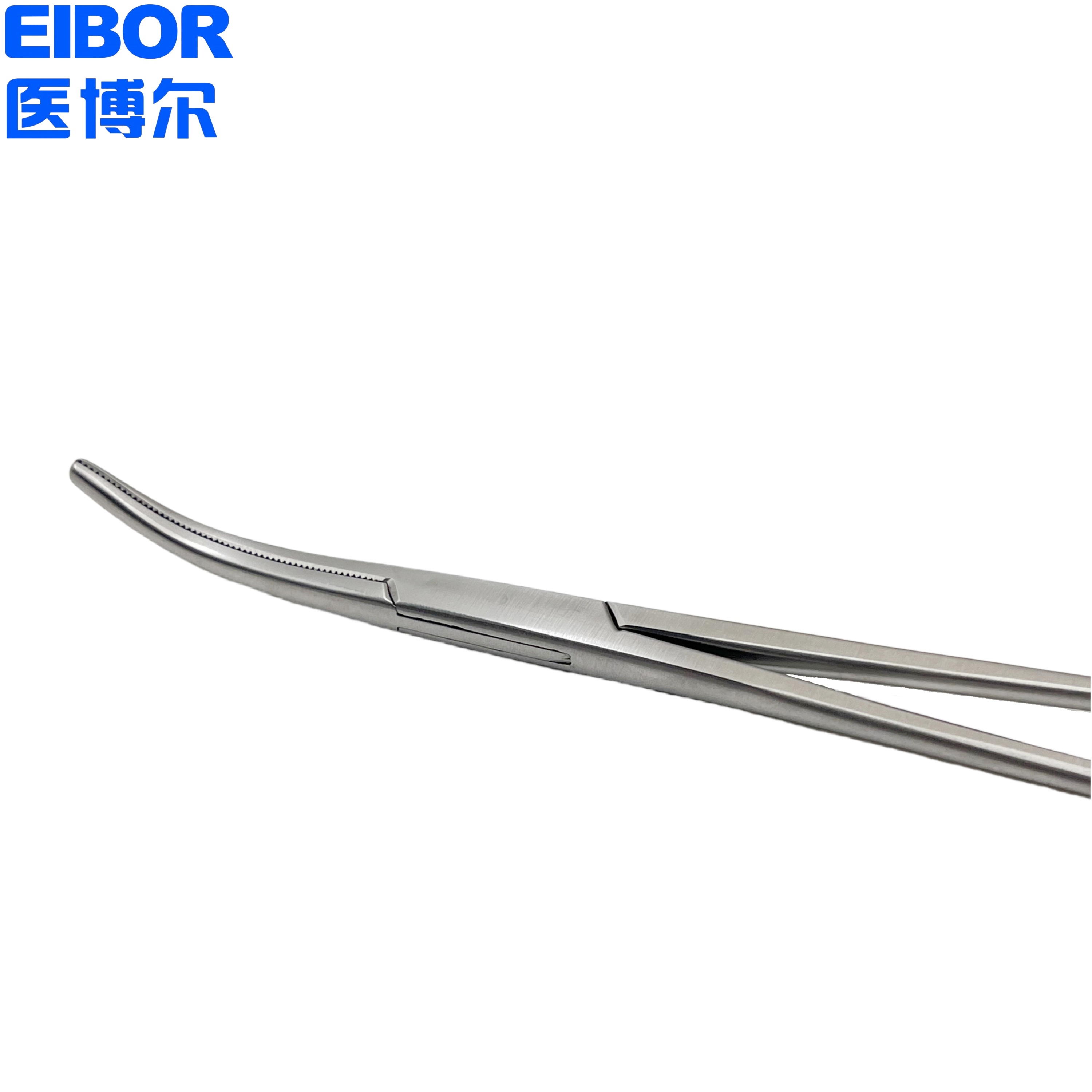 医用止血钳弯头哑光18cm