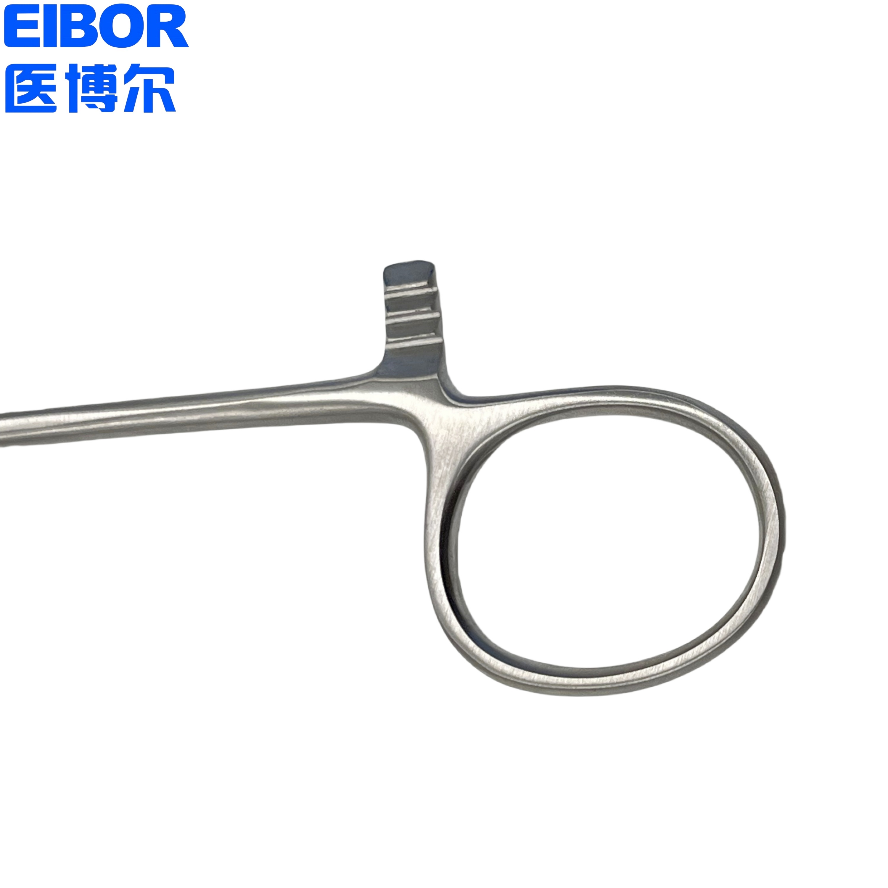 医用止血钳弯头哑光18cm