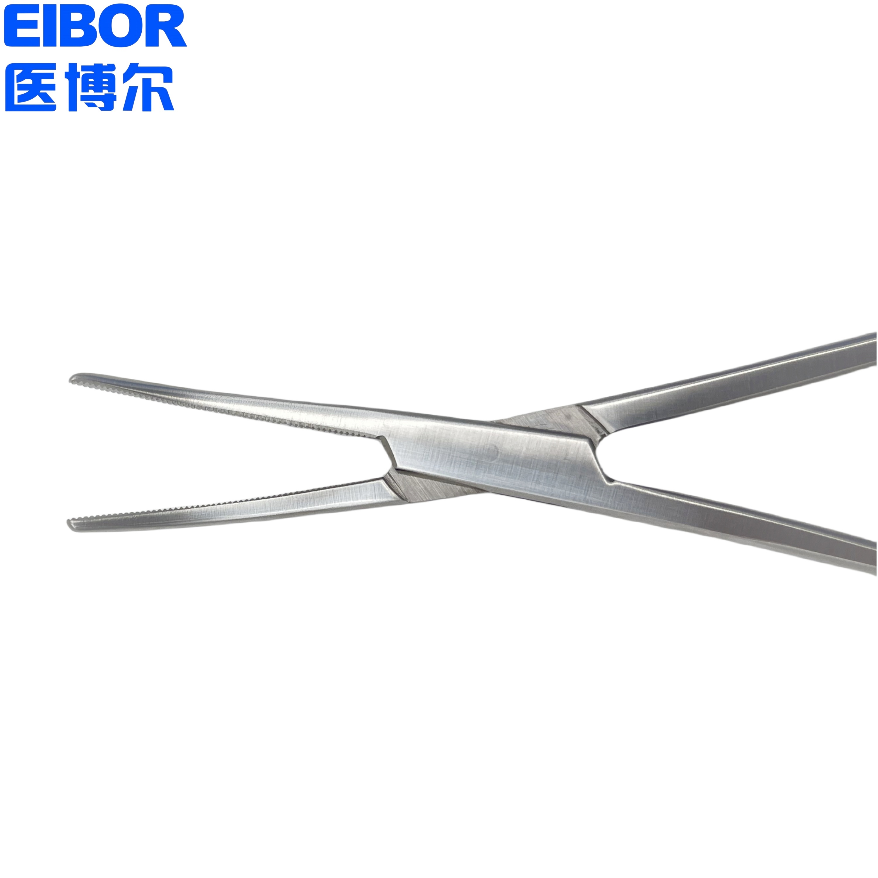 医用止血钳弯头哑光18cm