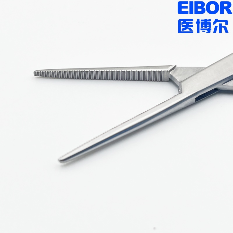 医用止血钳直头哑光16cm