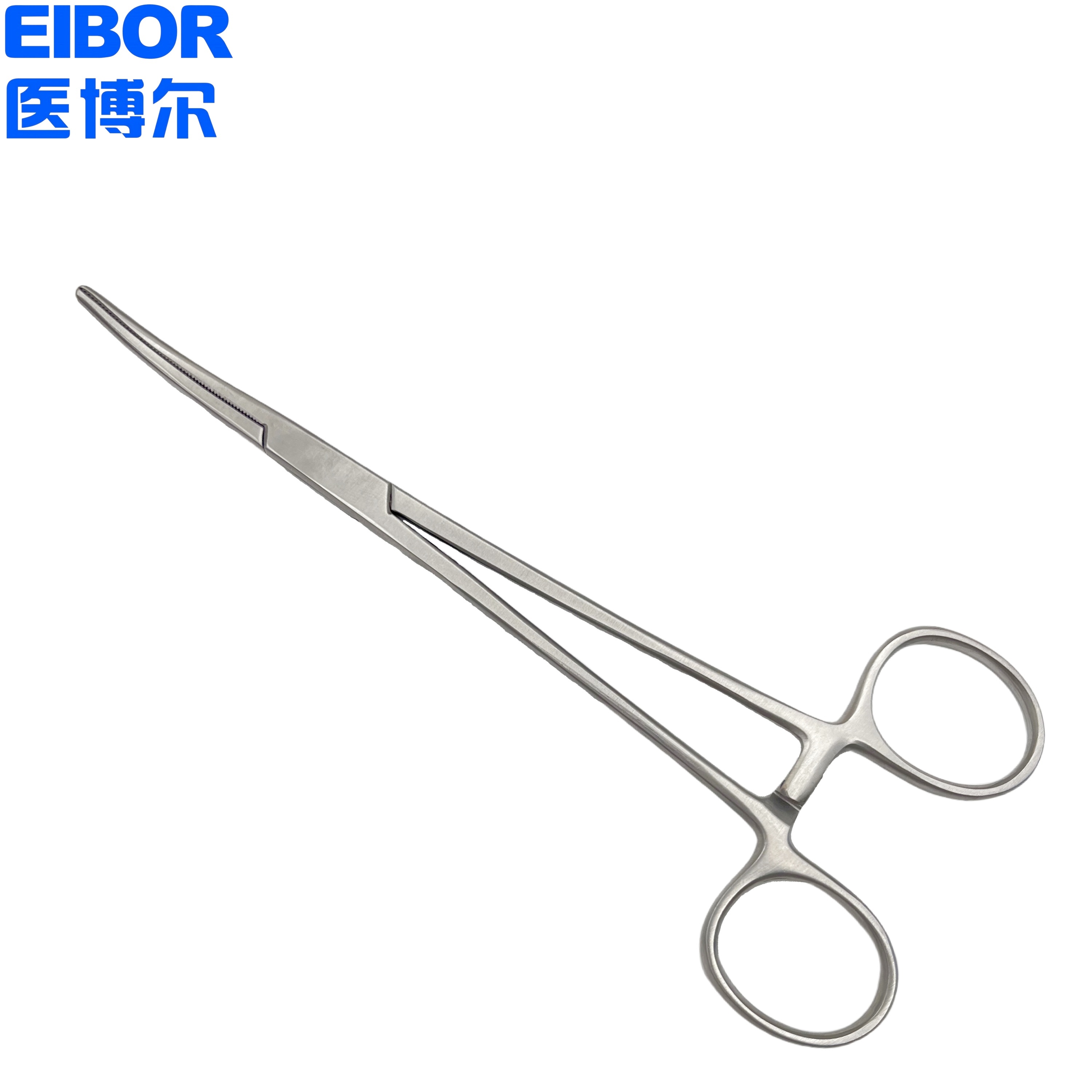 医用止血钳弯头哑光18cm