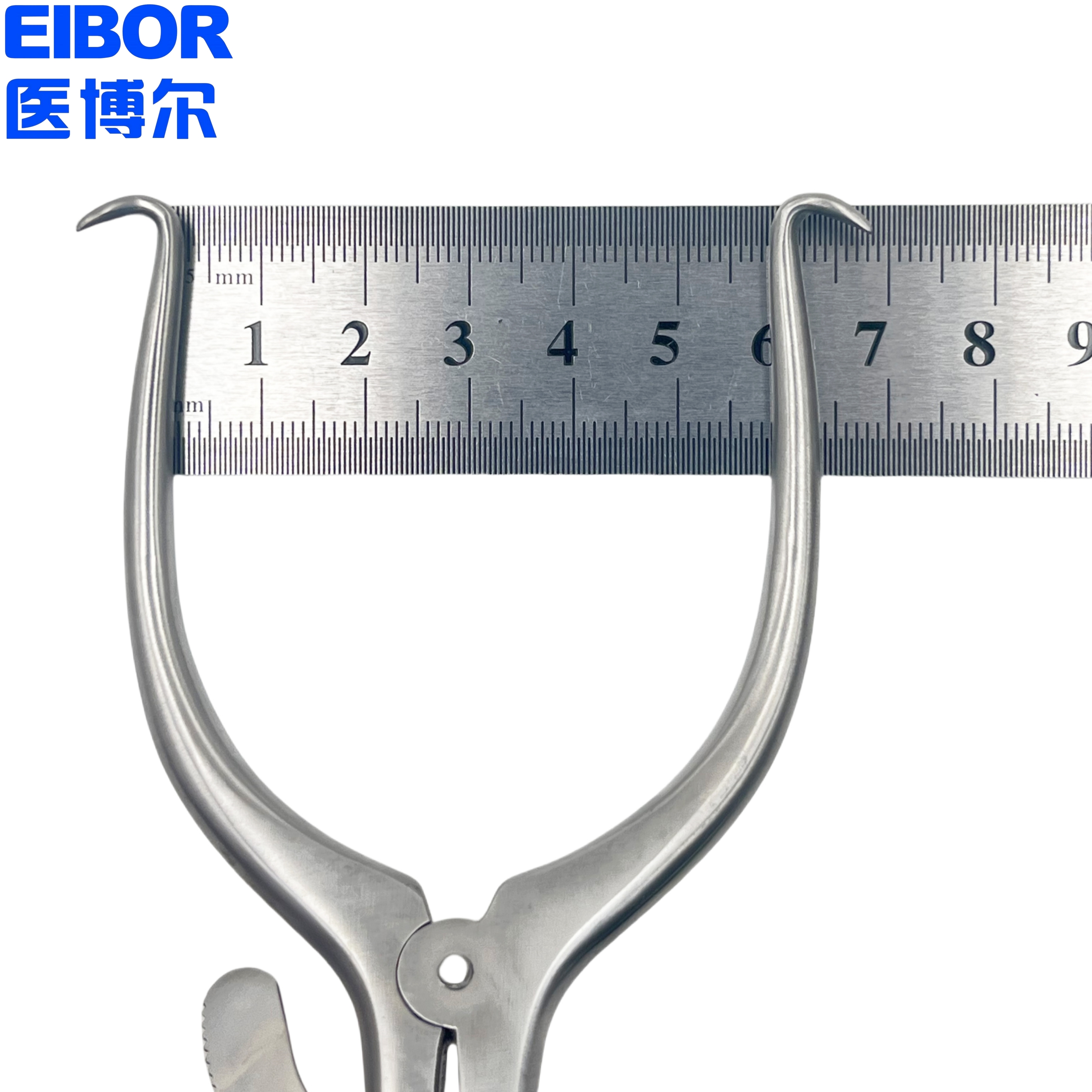 医用撑开器小弧度单钩13cm