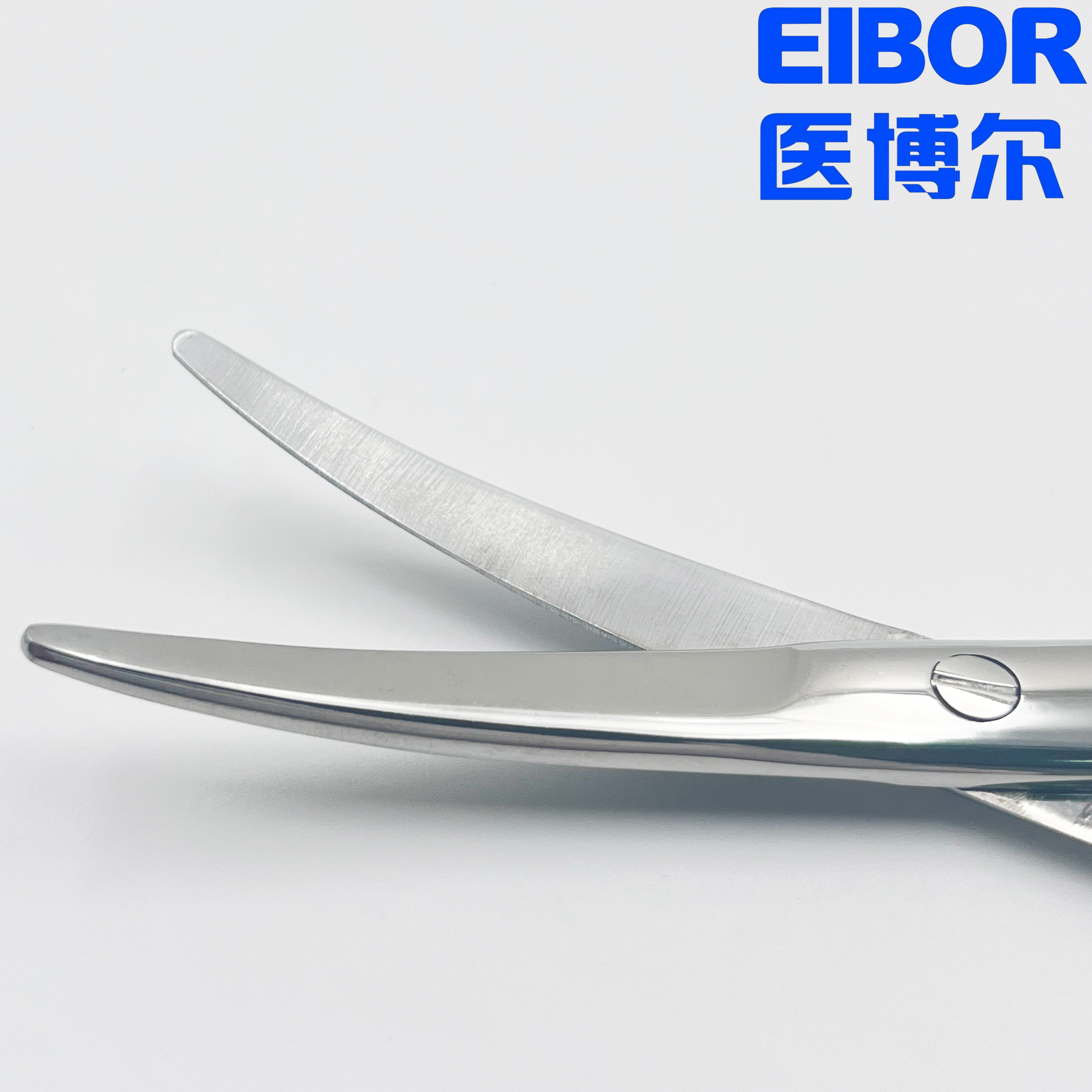 医用手术剪弯头哑光18cm