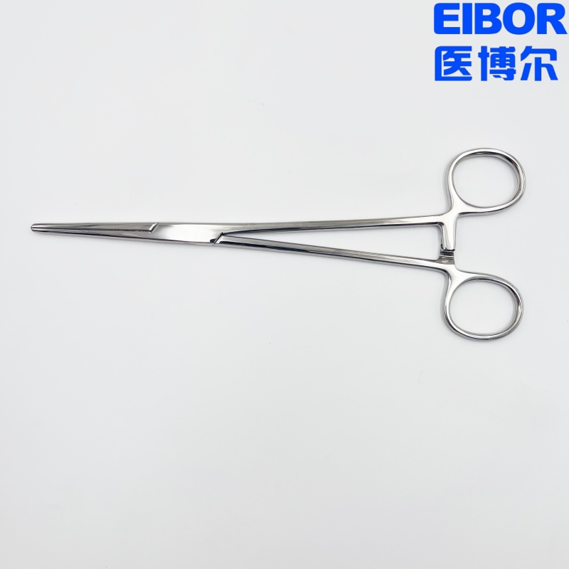 医用止血钳直头哑光20cm