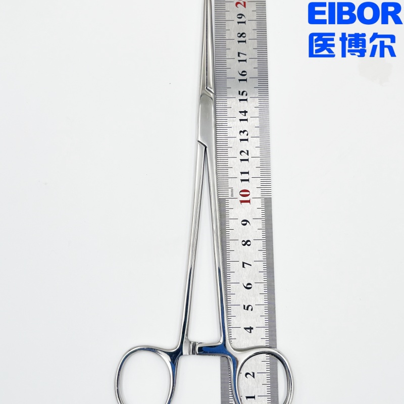 医用止血钳直头哑光20cm