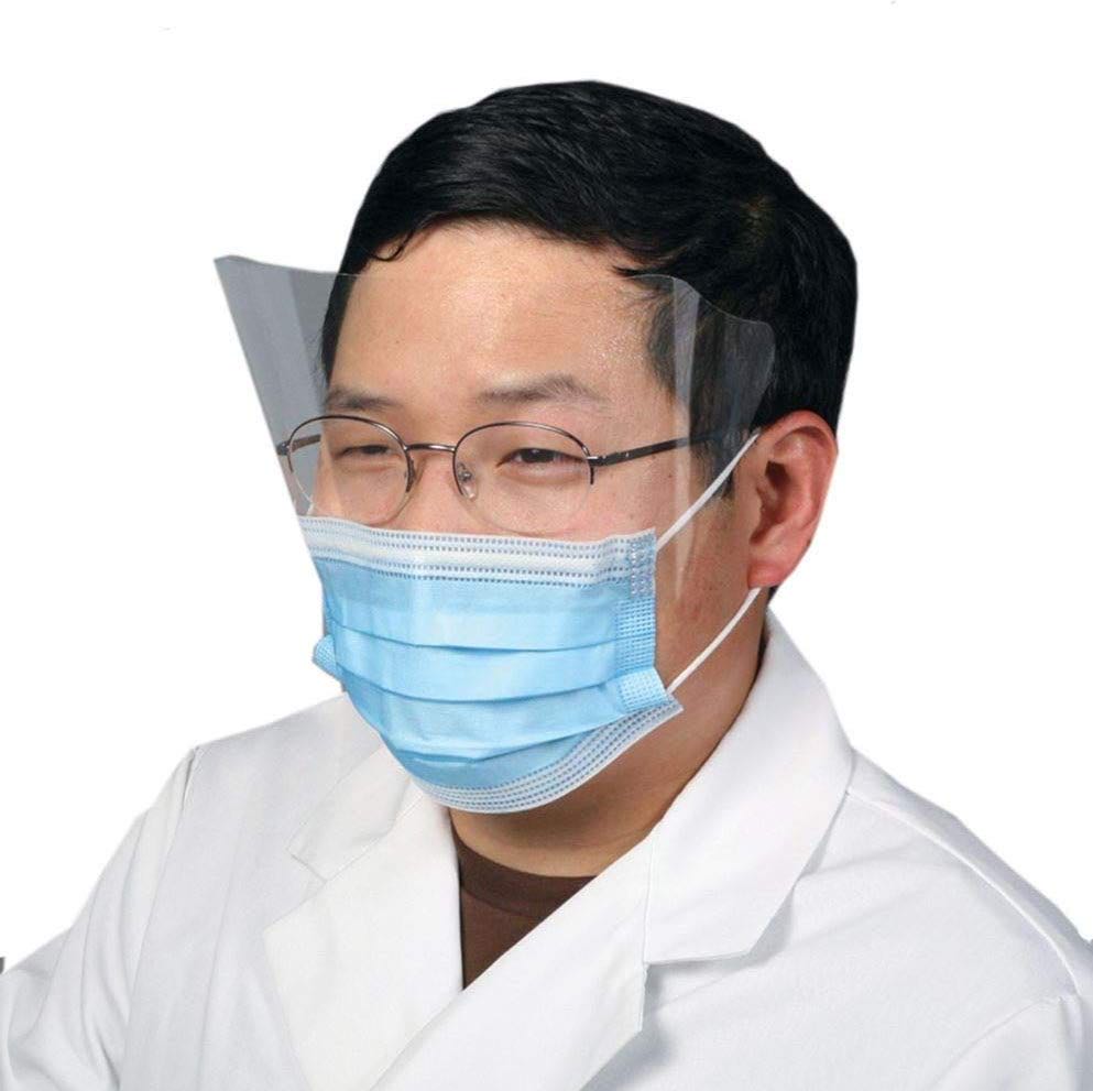 新型隔离面罩 带口罩的隔离面罩