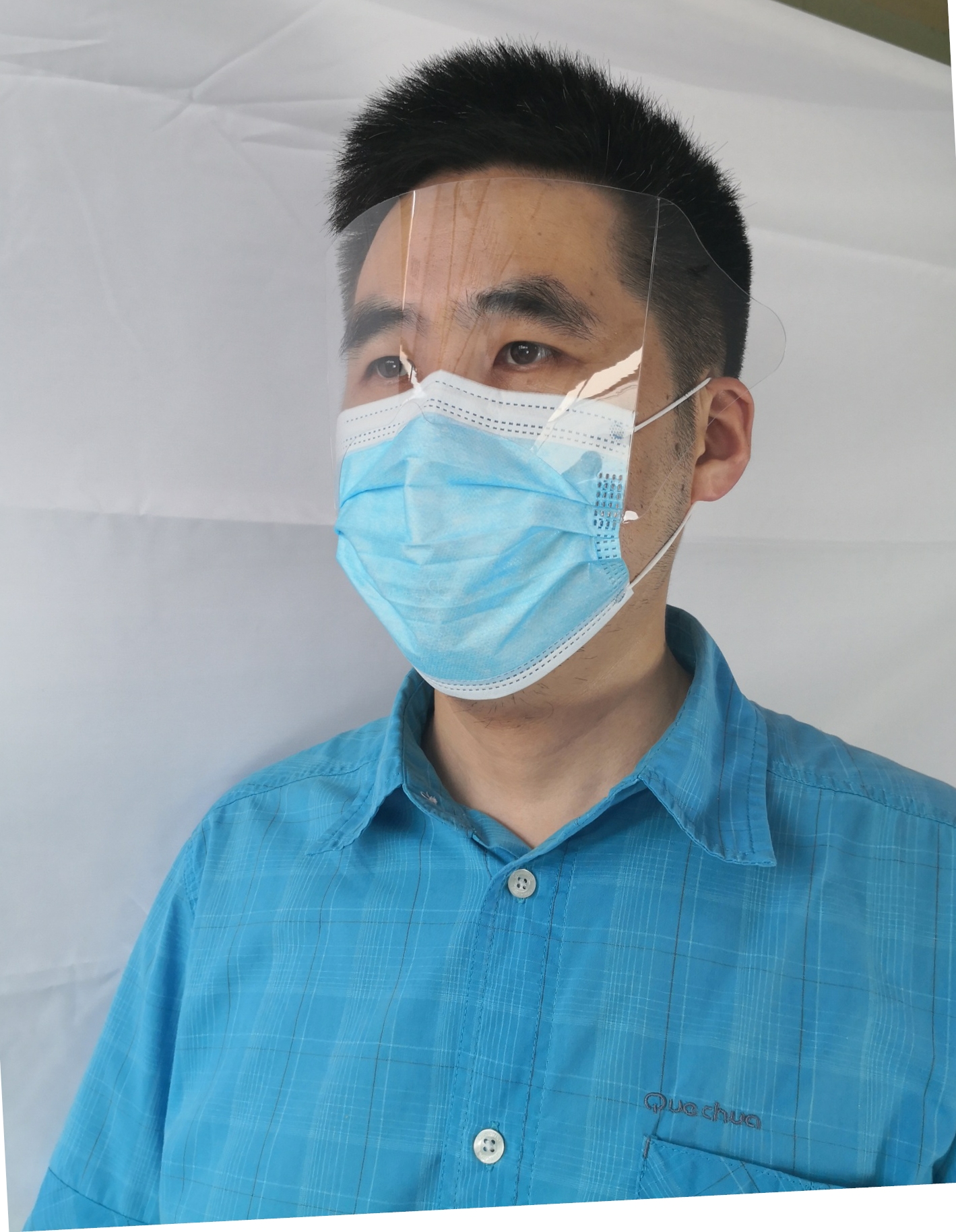 新型隔离面罩 带口罩的隔离面罩