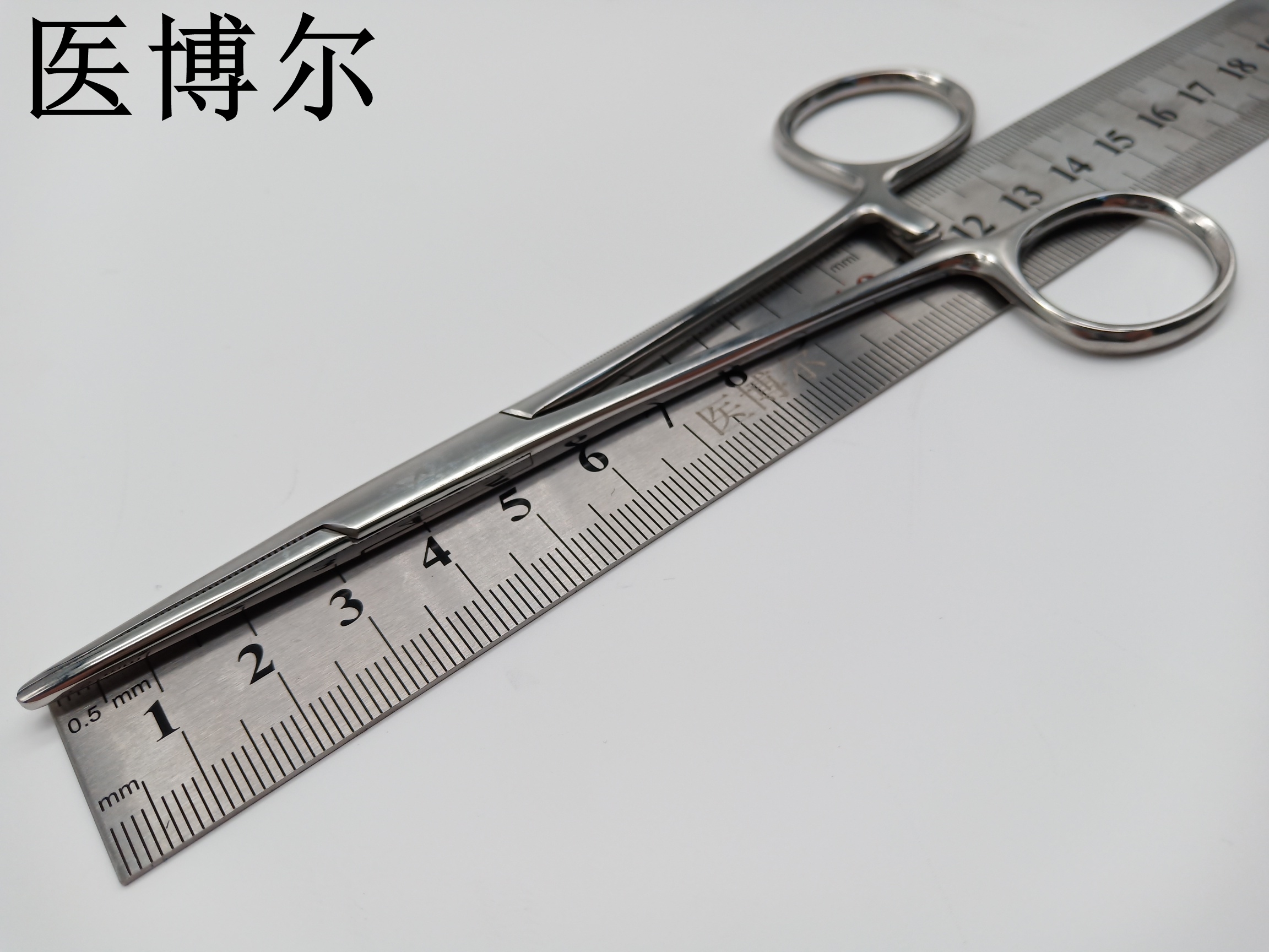 医用止血钳直头亮光14cm
