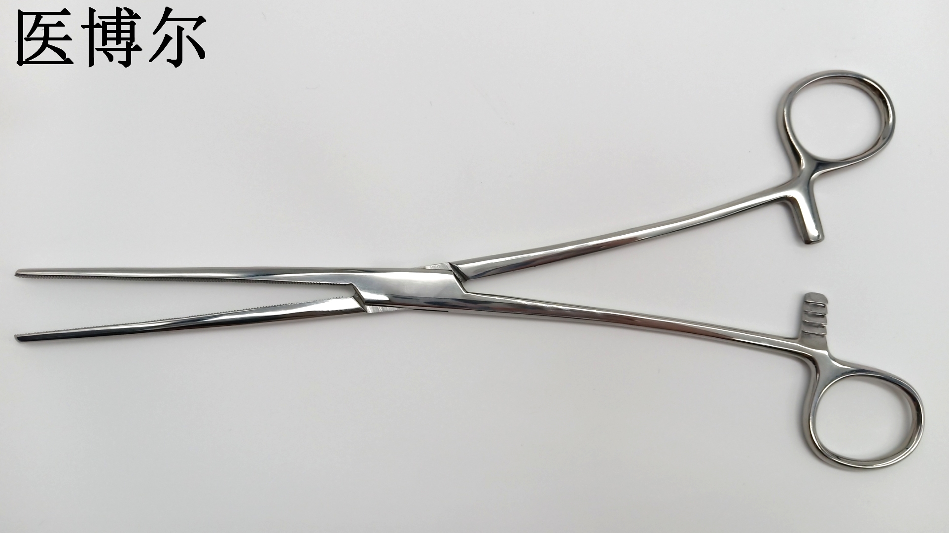 医用止血钳亮光直头24cm
