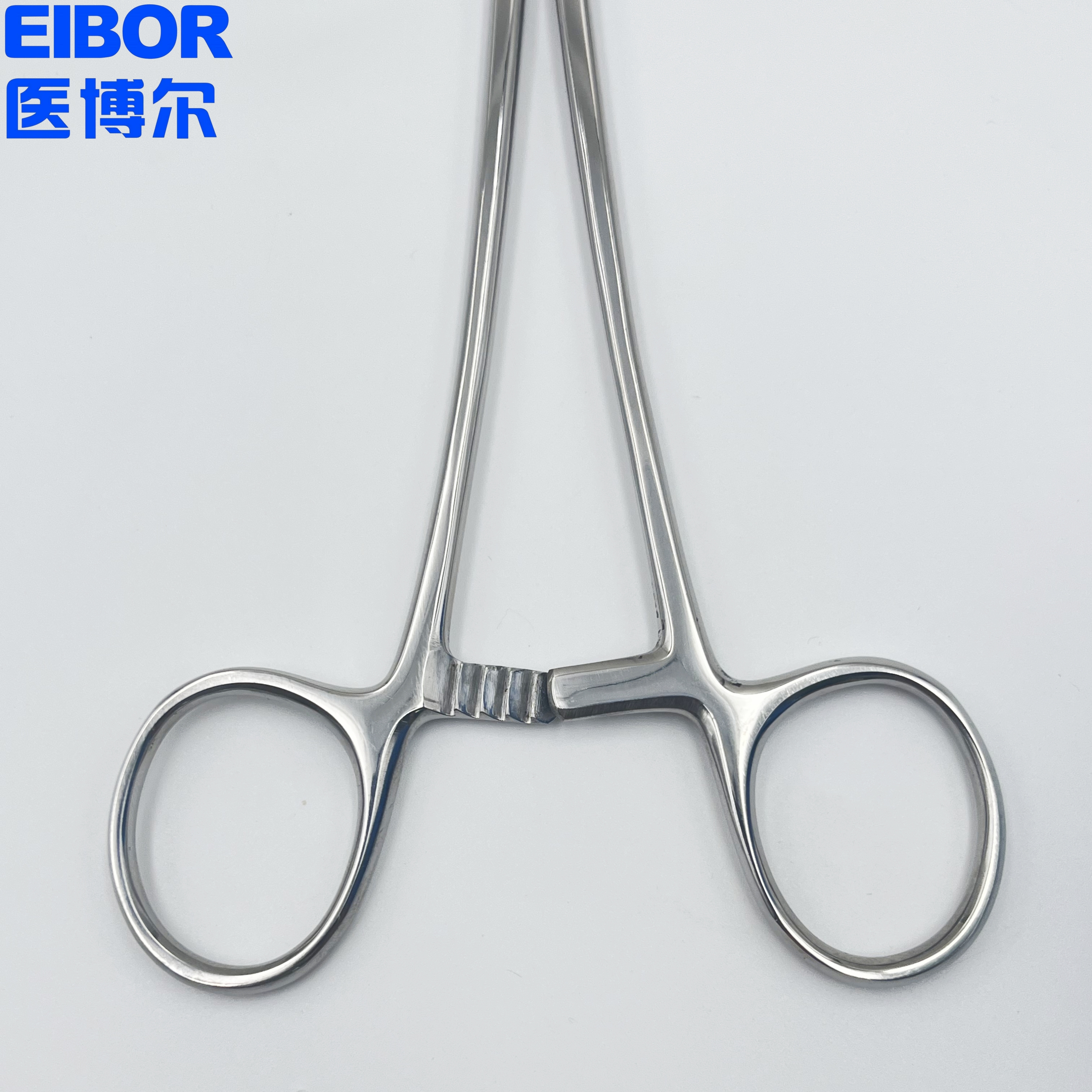 医用止血钳弯头哑光20cm