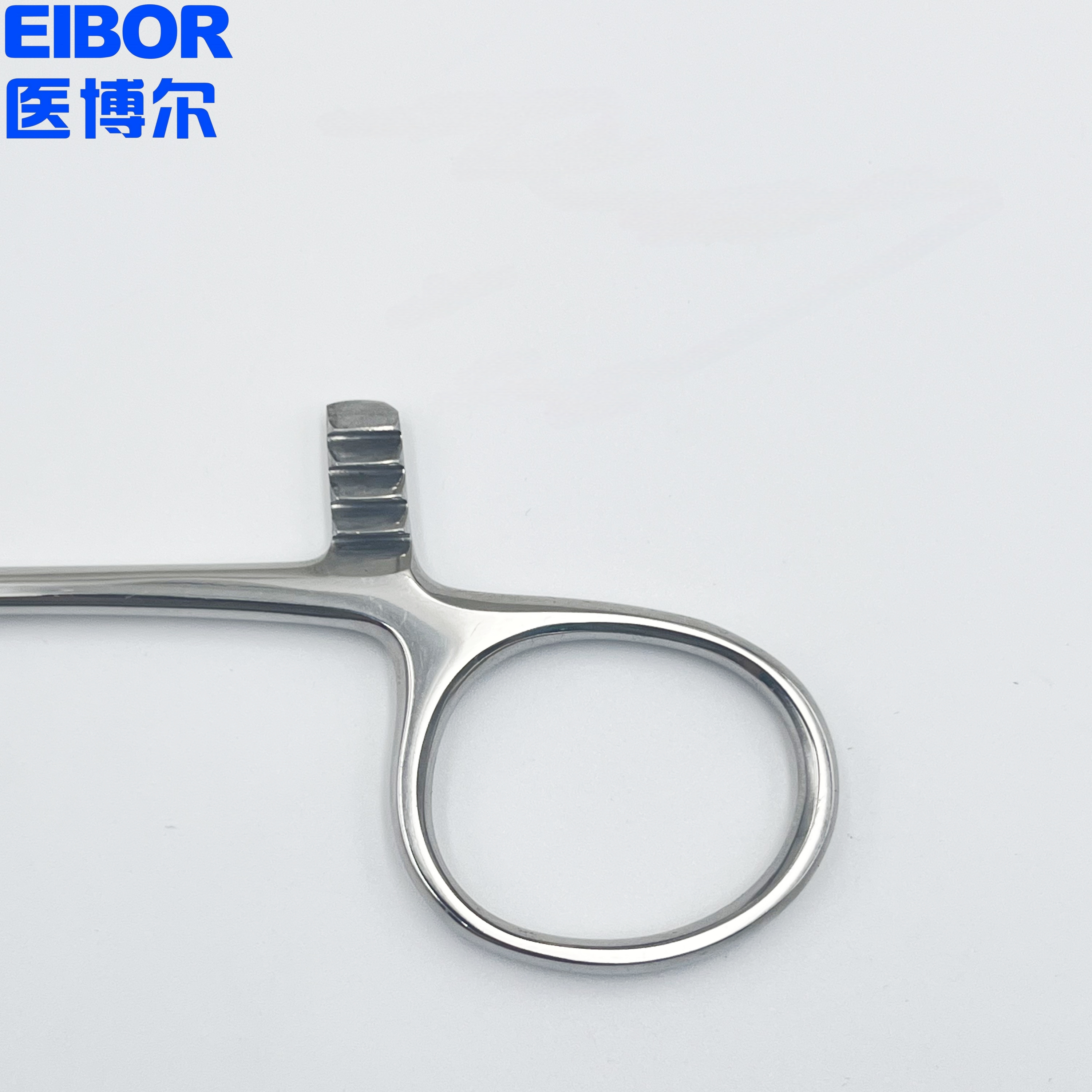 医用止血钳弯头哑光20cm
