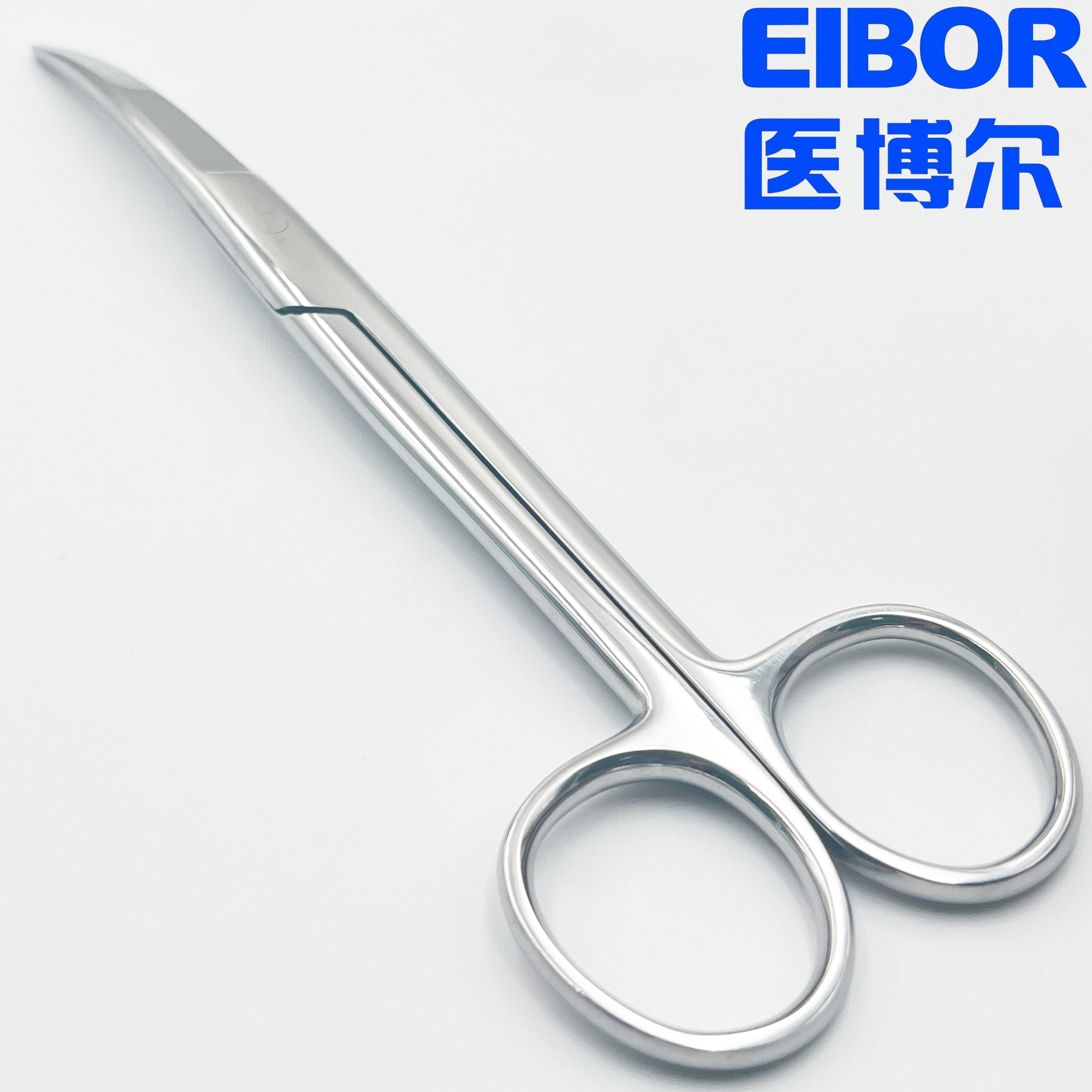 医用手术剪弯头哑光16cm