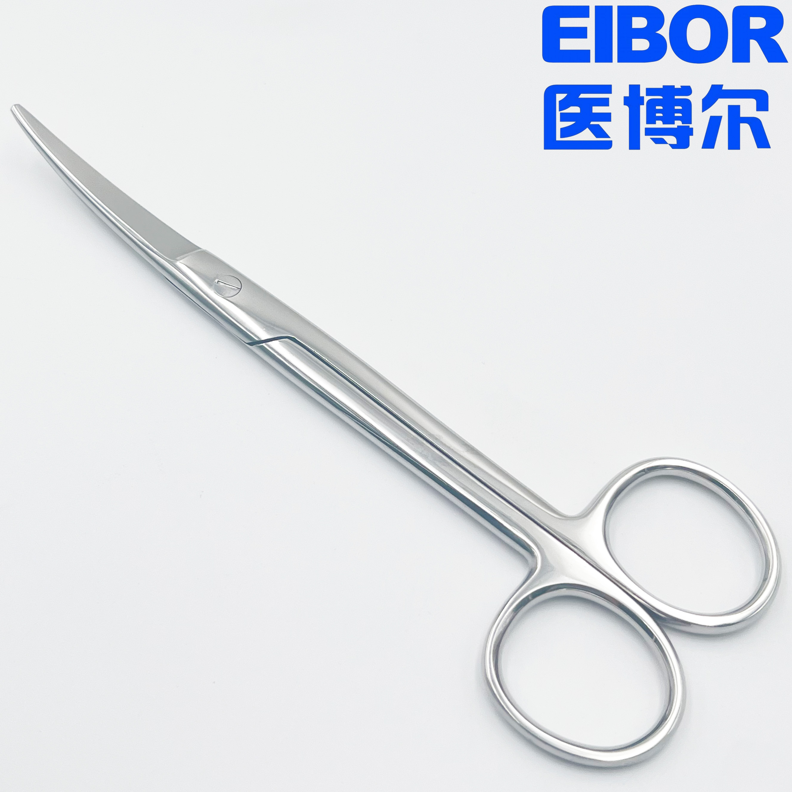医用手术剪弯头哑光16cm
