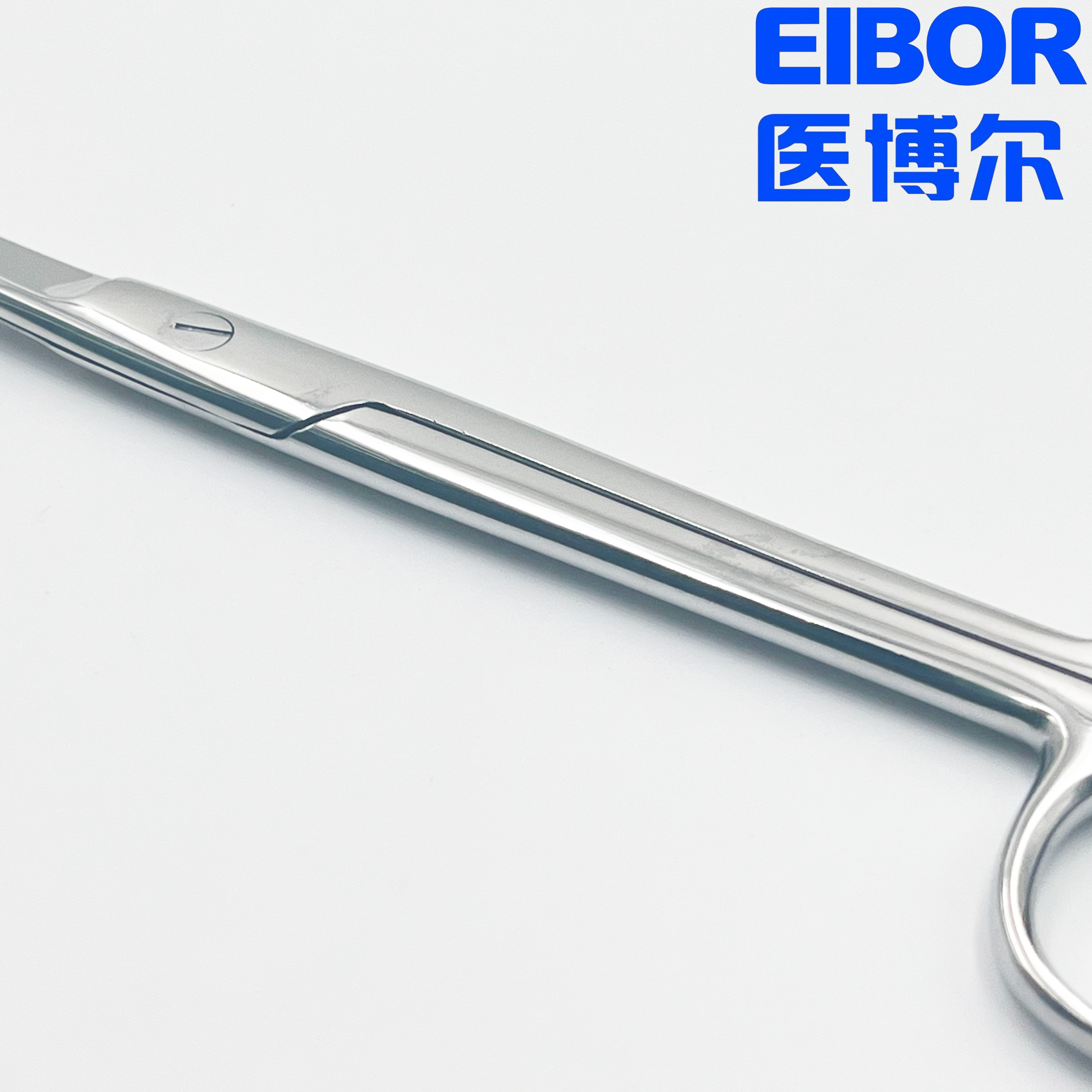 医用手术剪弯头哑光16cm