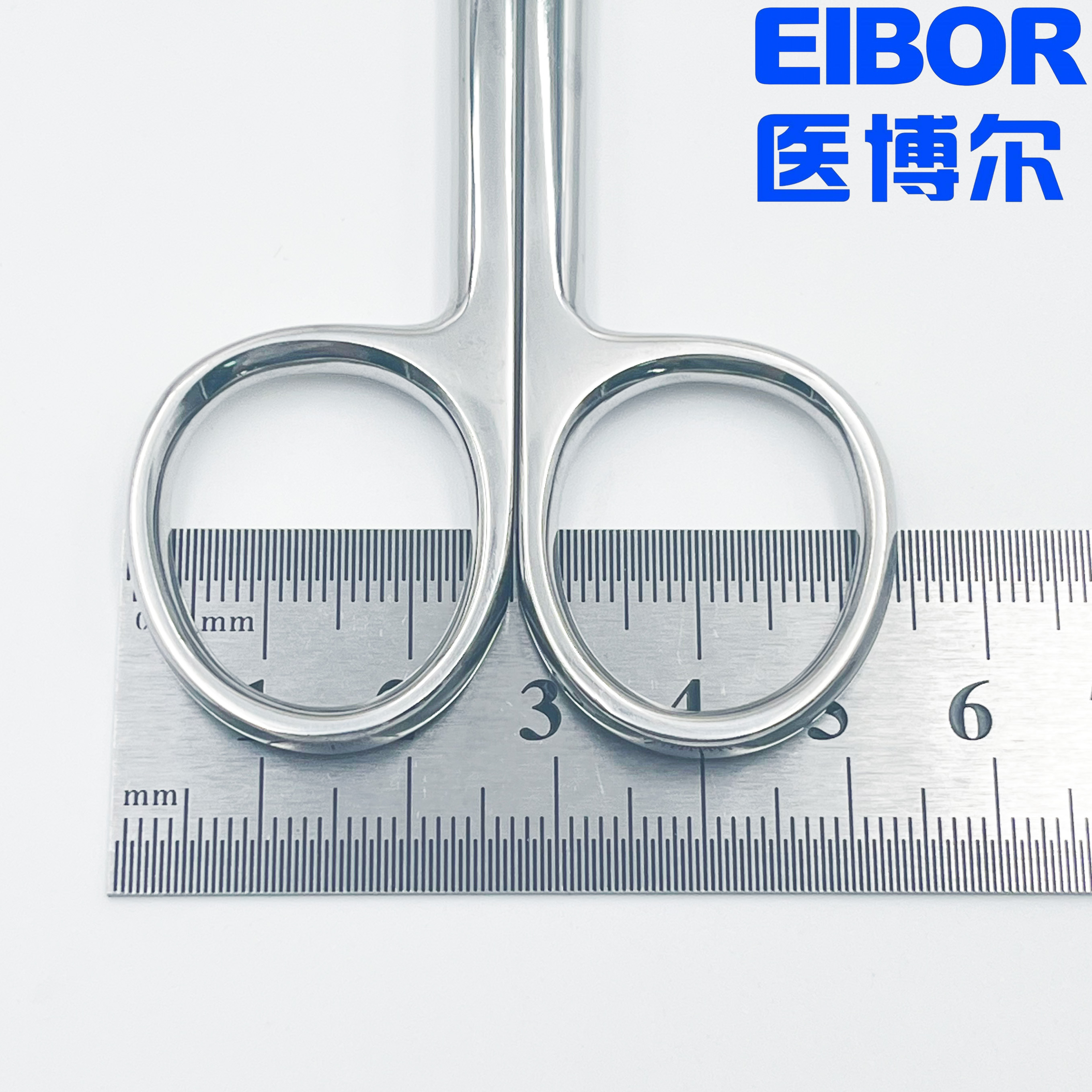 医用手术剪弯头哑光16cm