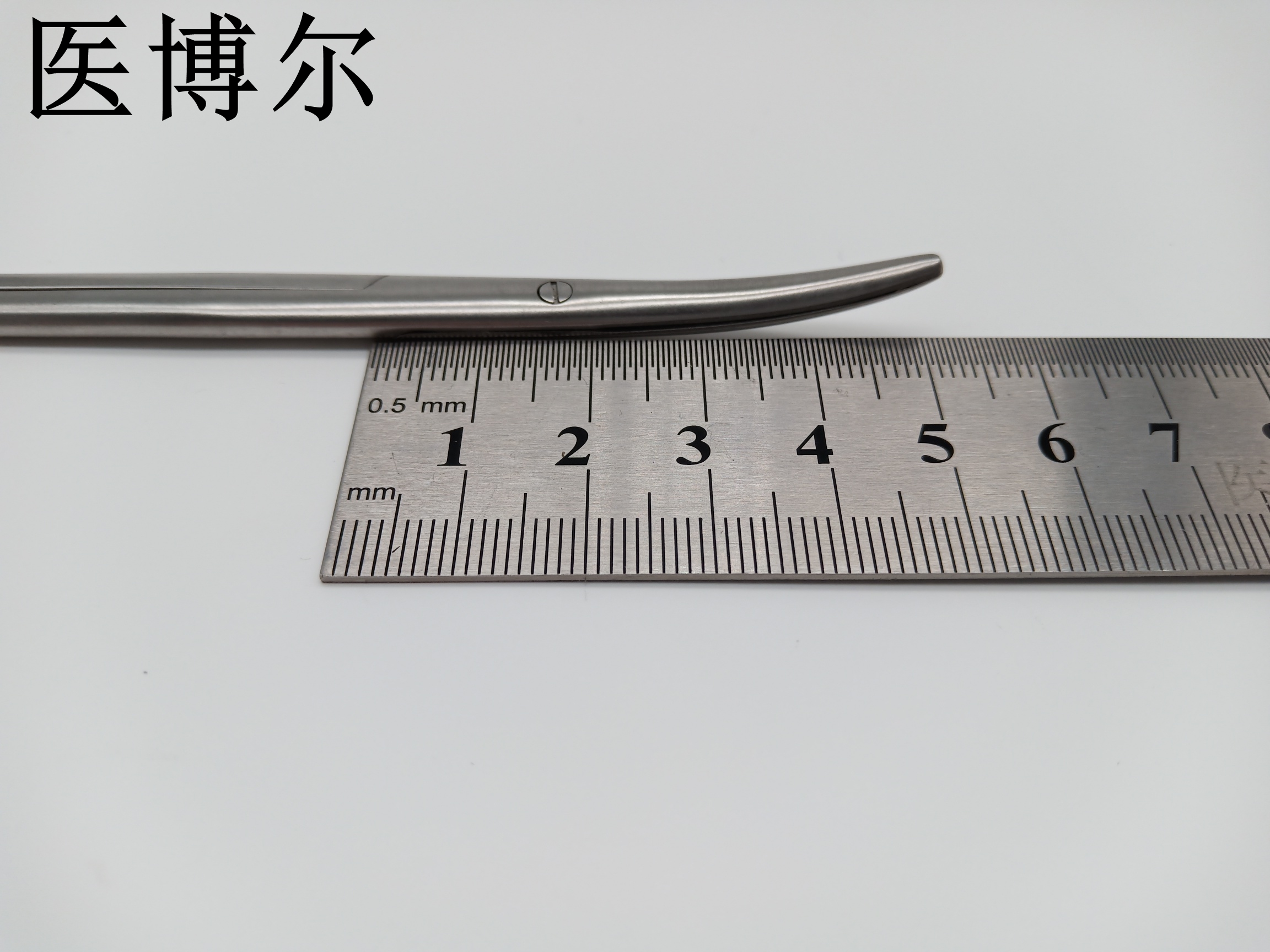 医用组织剪刀精细弯头14cm