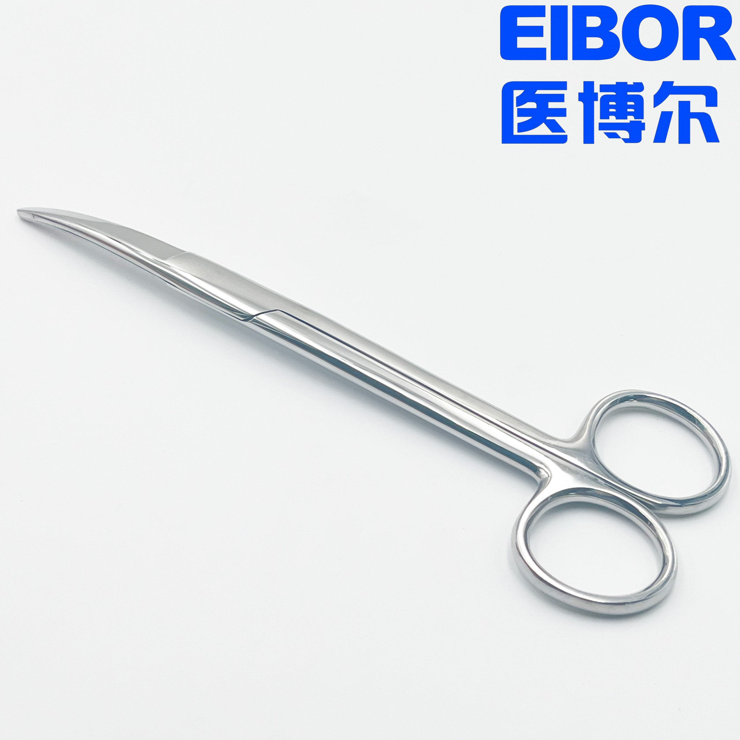 医用手术剪弯头哑光18cm