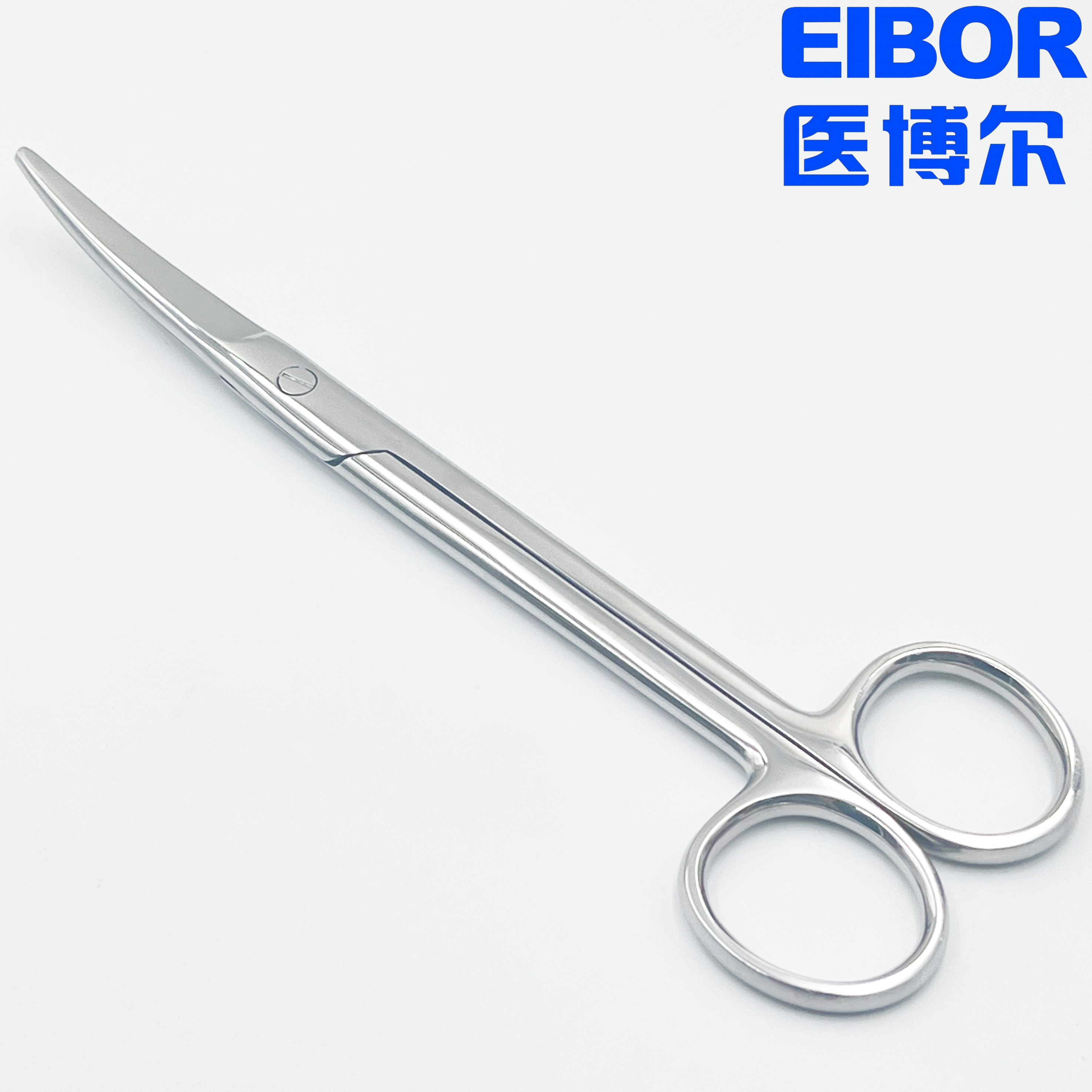 医用手术剪弯头哑光18cm