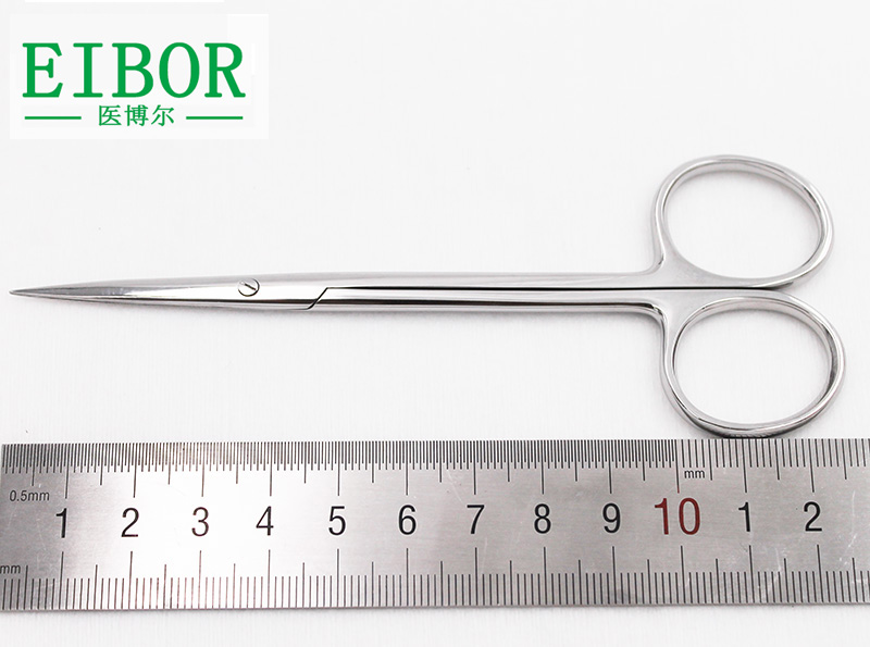 医用线剪直尖精细12.5cm