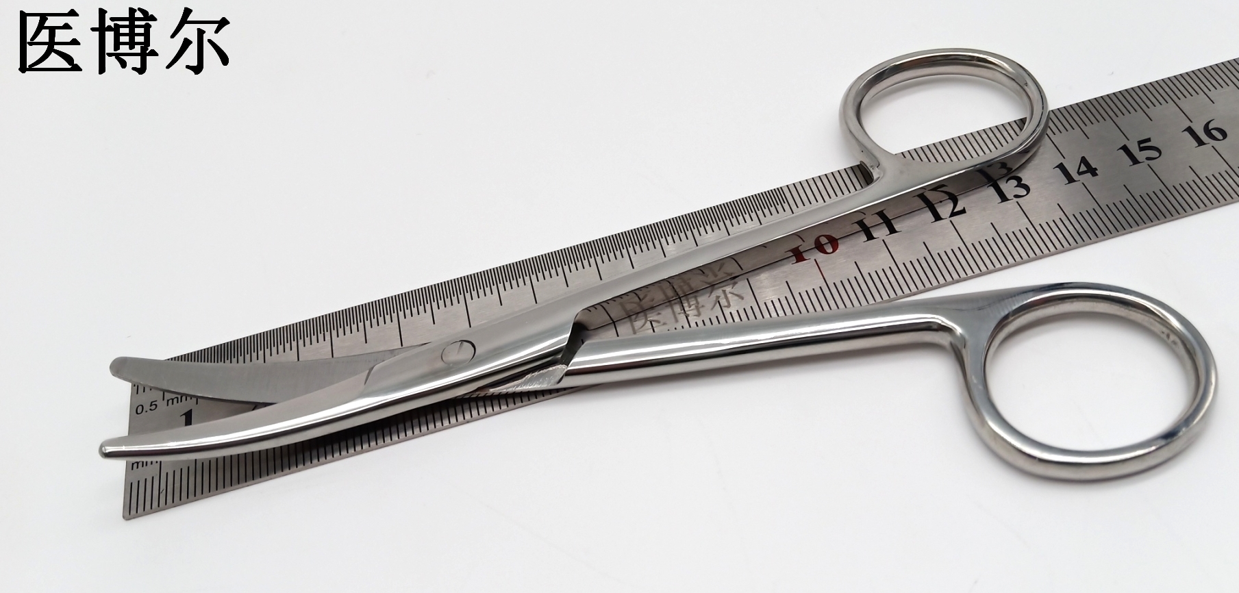 医用组织剪刀弯头14cm