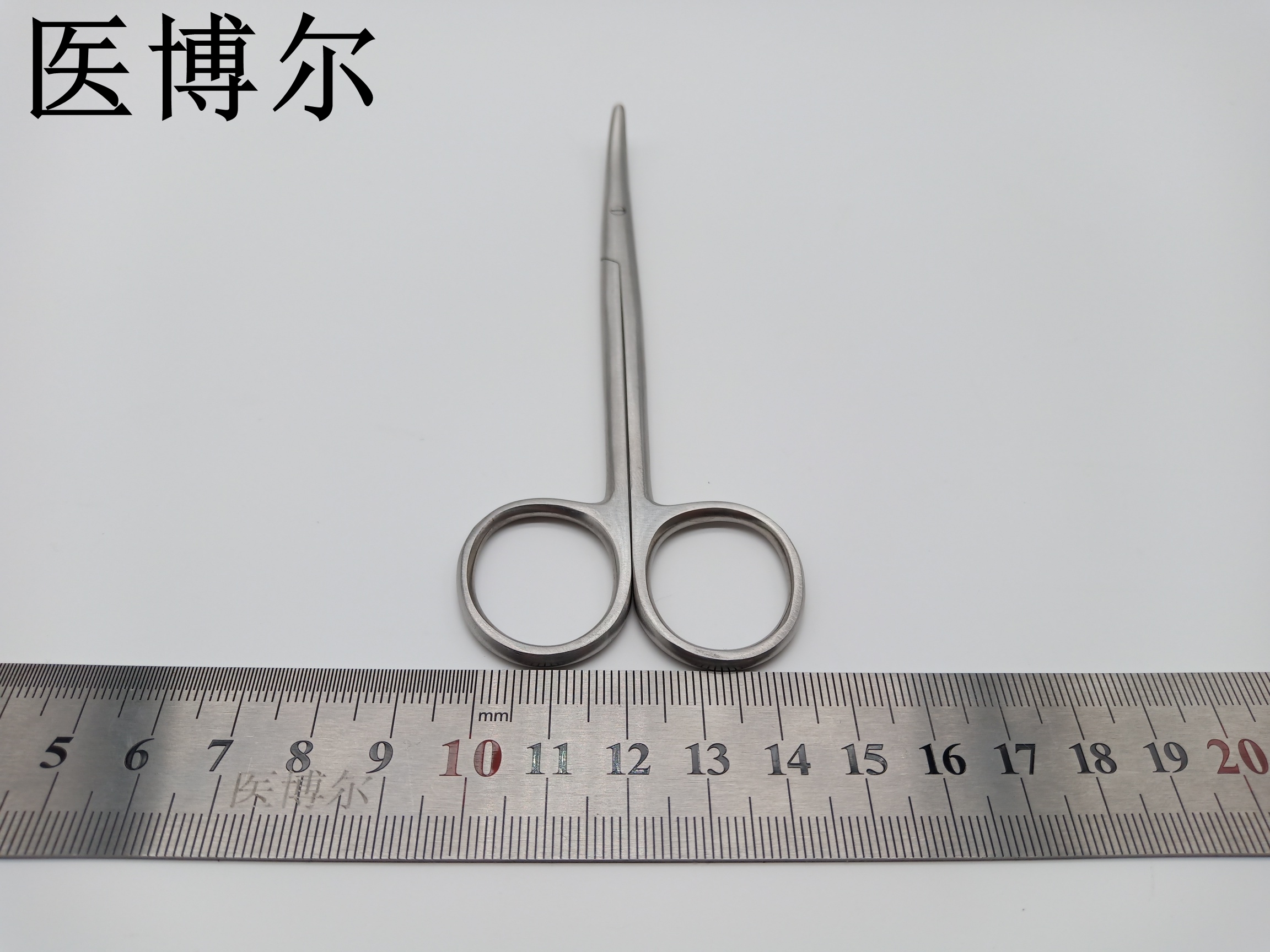 医用组织剪刀精细弯头14cm