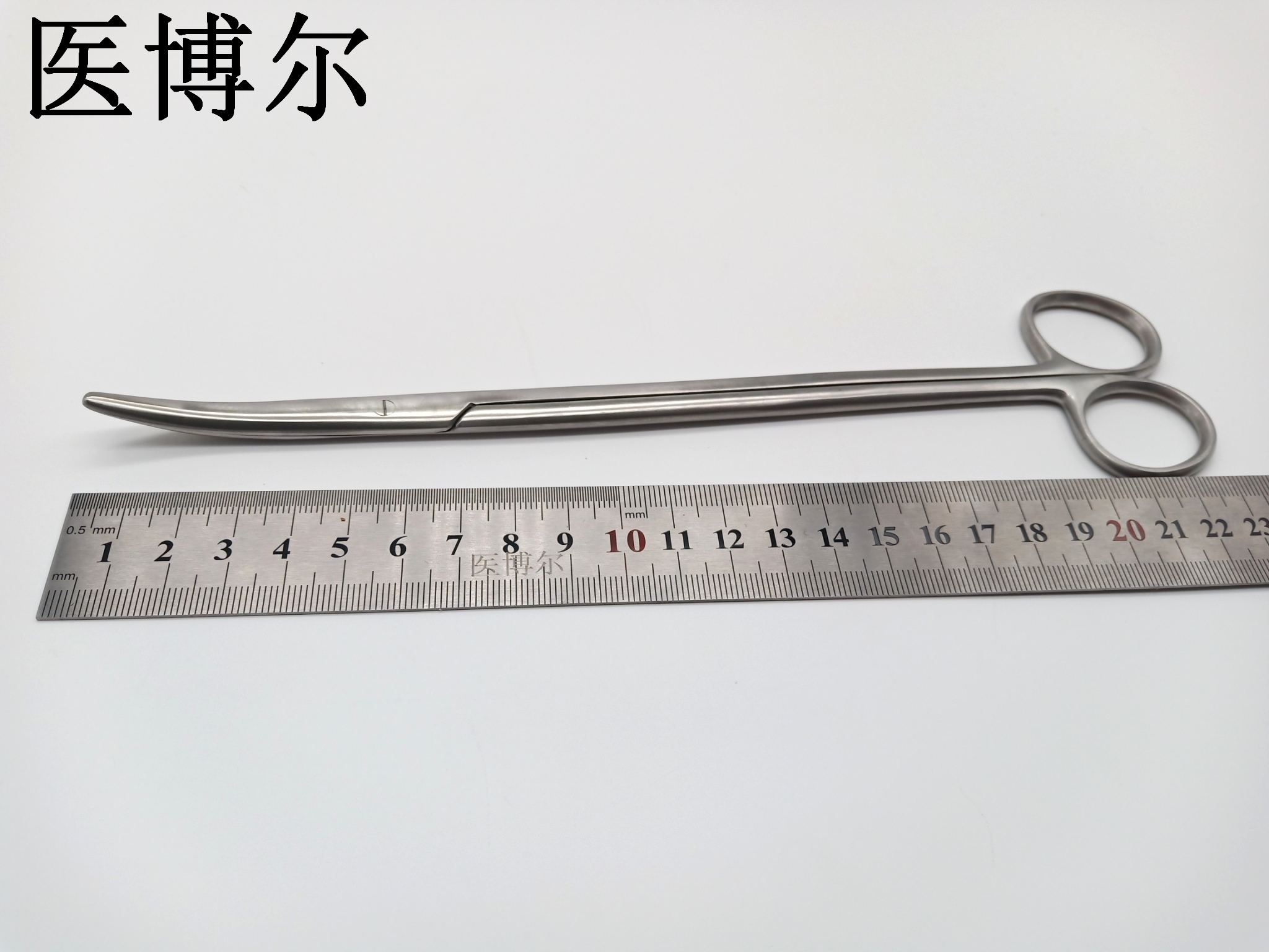 医用组织剪刀精细弯头22cm