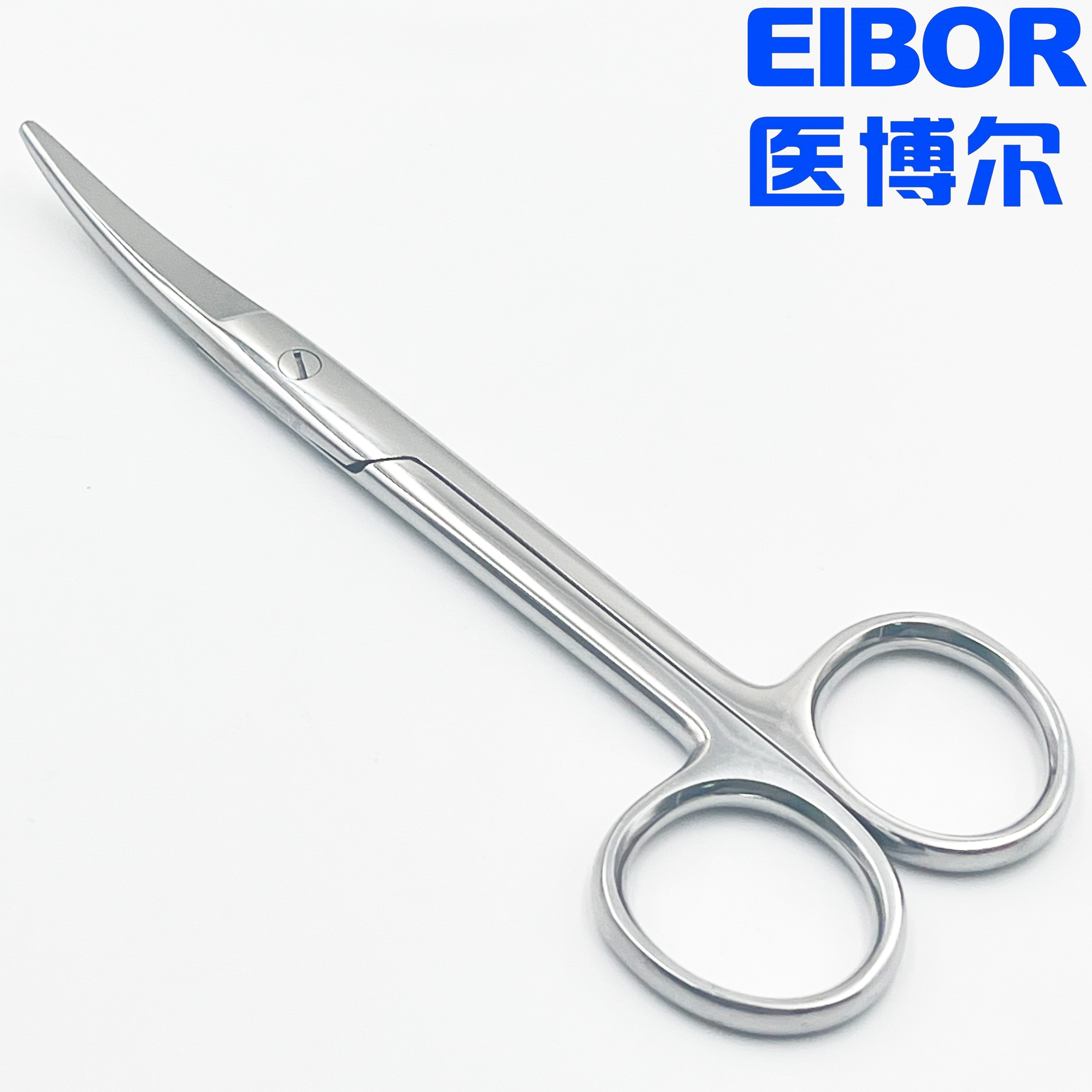 医用手术剪弯头哑光14cm