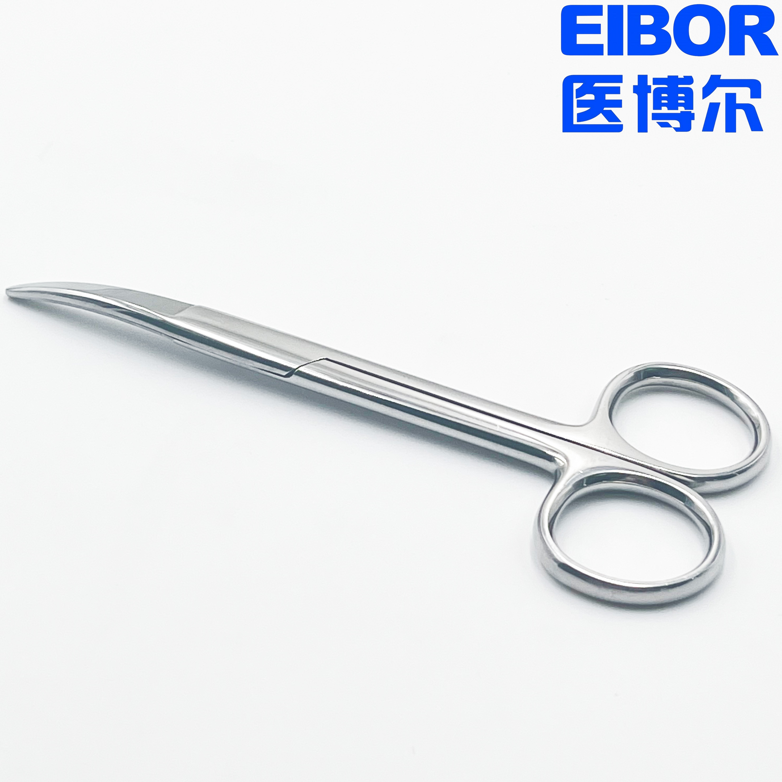 医用手术剪弯头哑光14cm