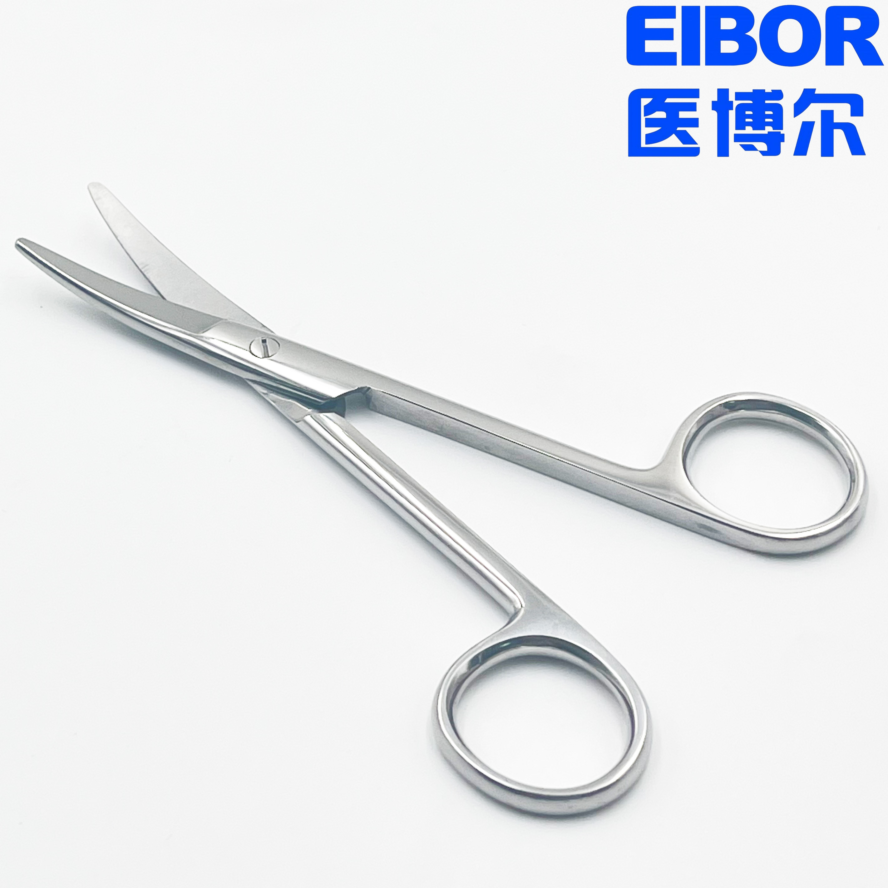 医用手术剪弯头哑光14cm