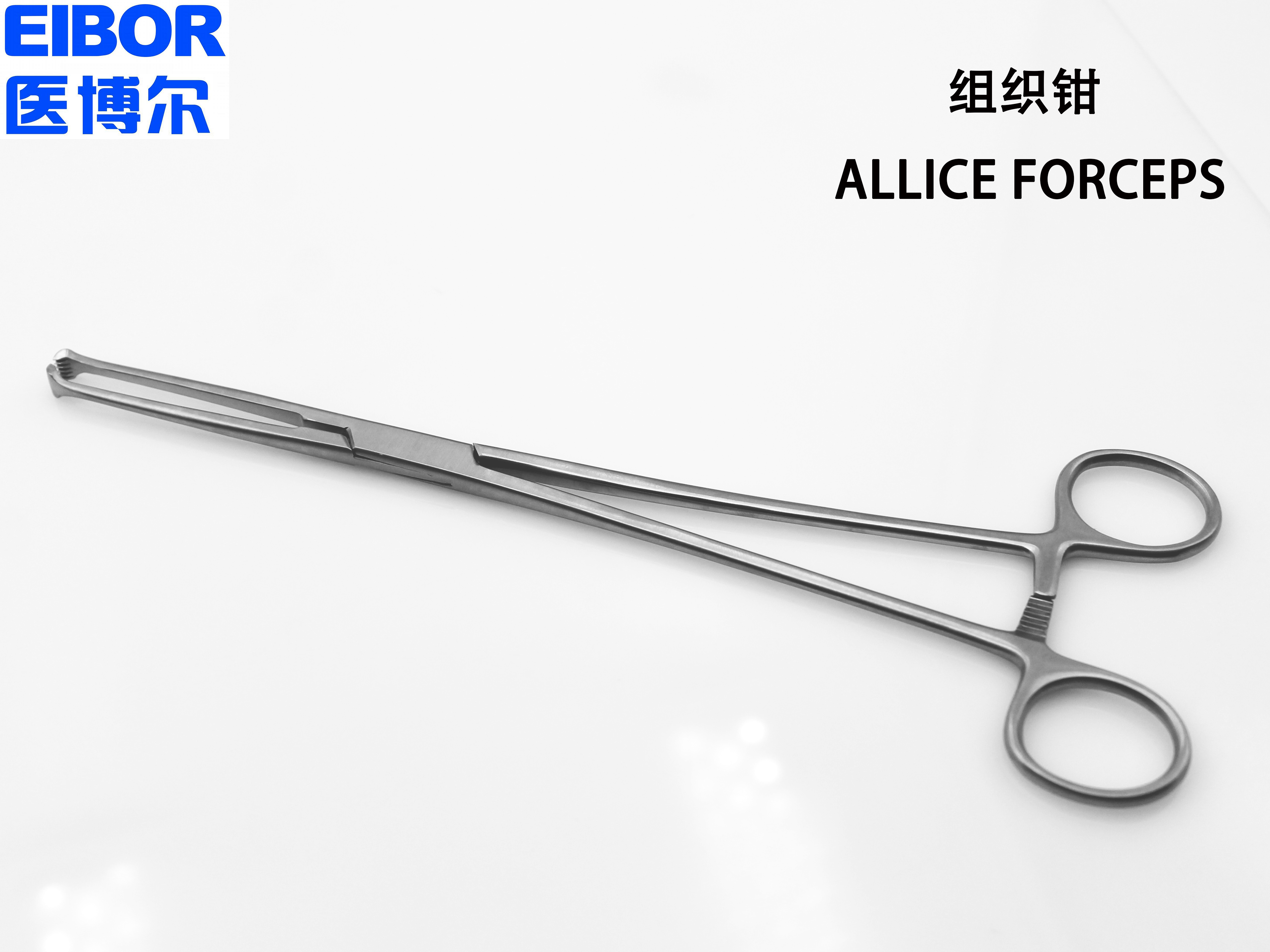医用组织钳哑光13cm