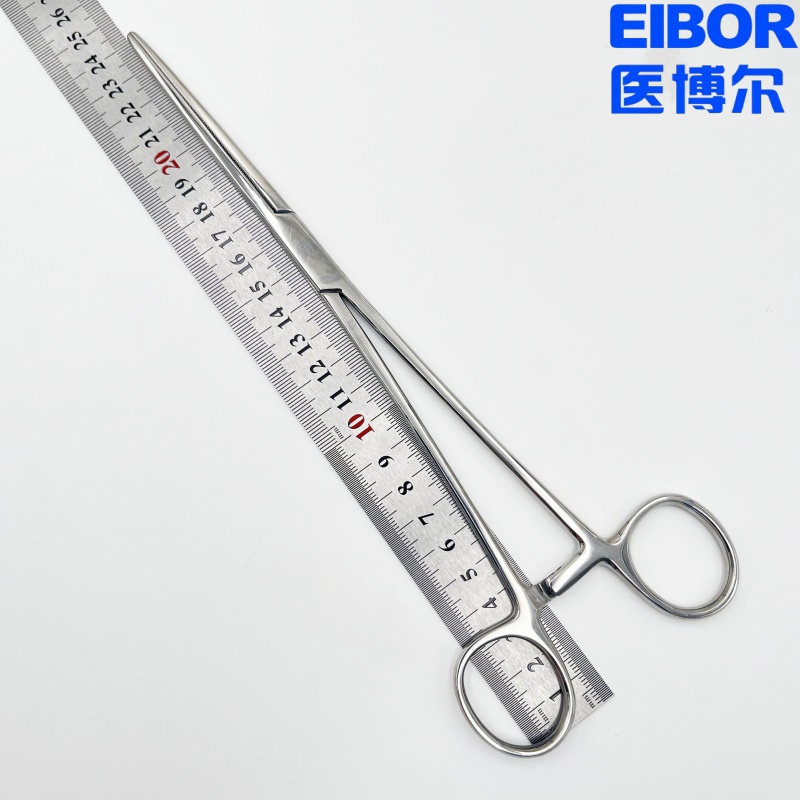 医用止血钳直头哑光24cm