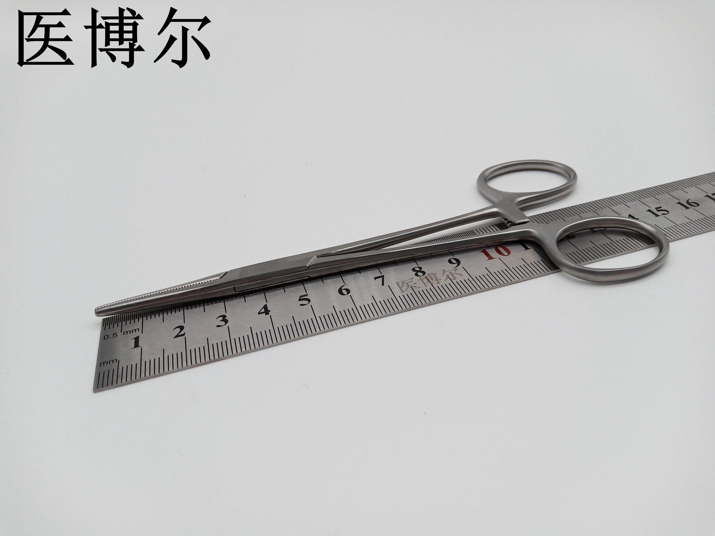 医用止血钳直头哑光14cm