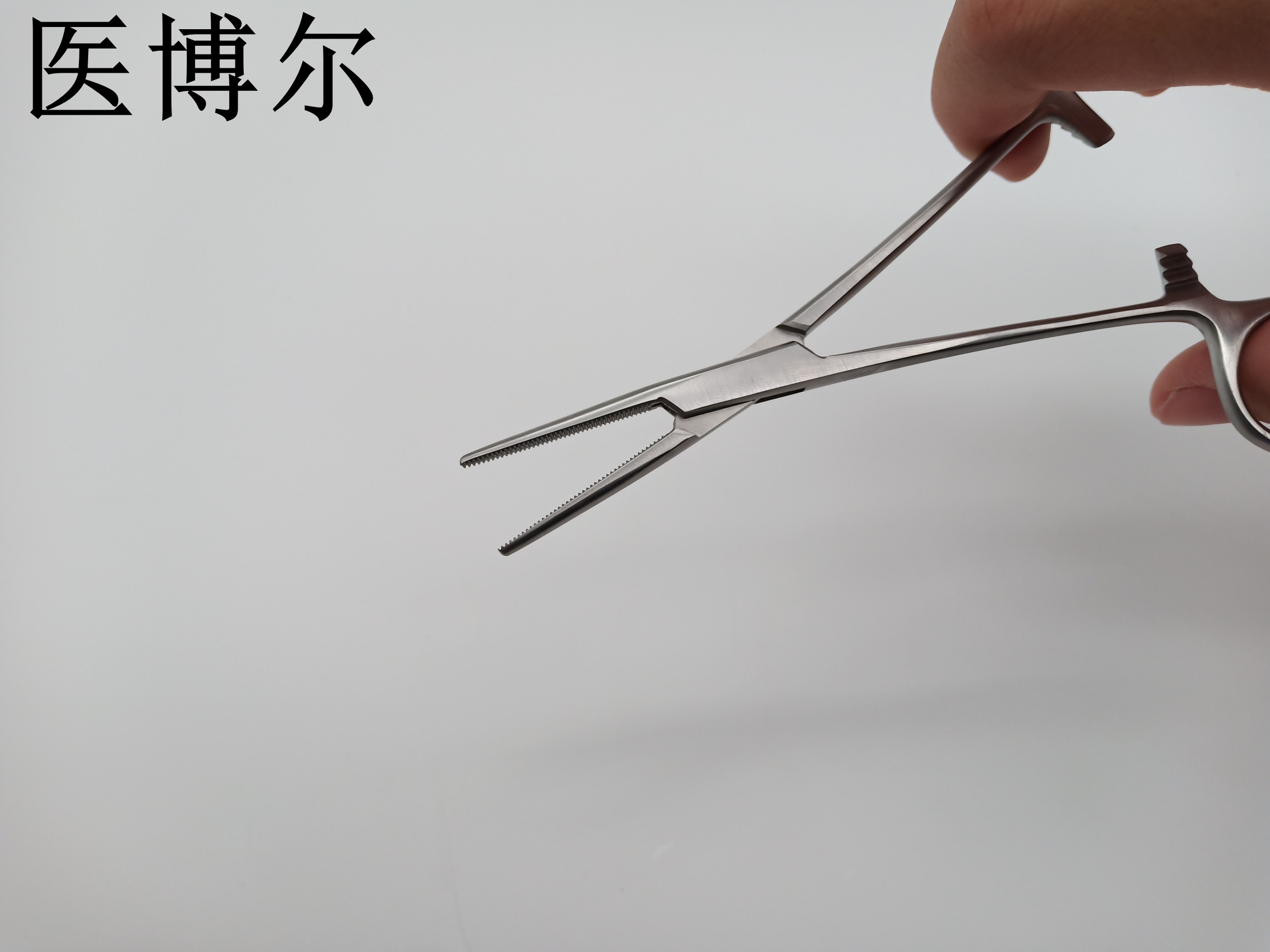 医用止血钳直头哑光14cm