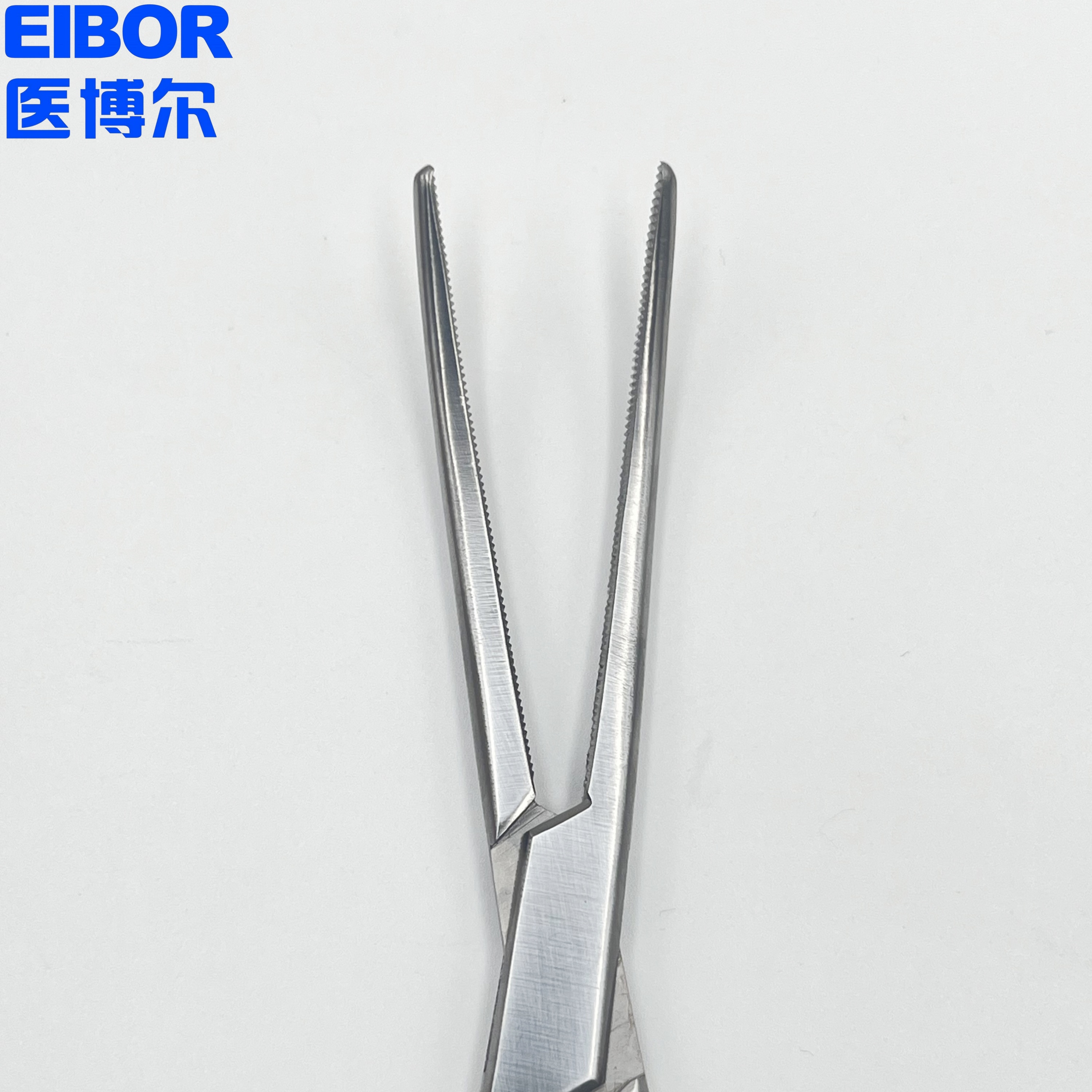 医用止血钳弯头哑光22cm