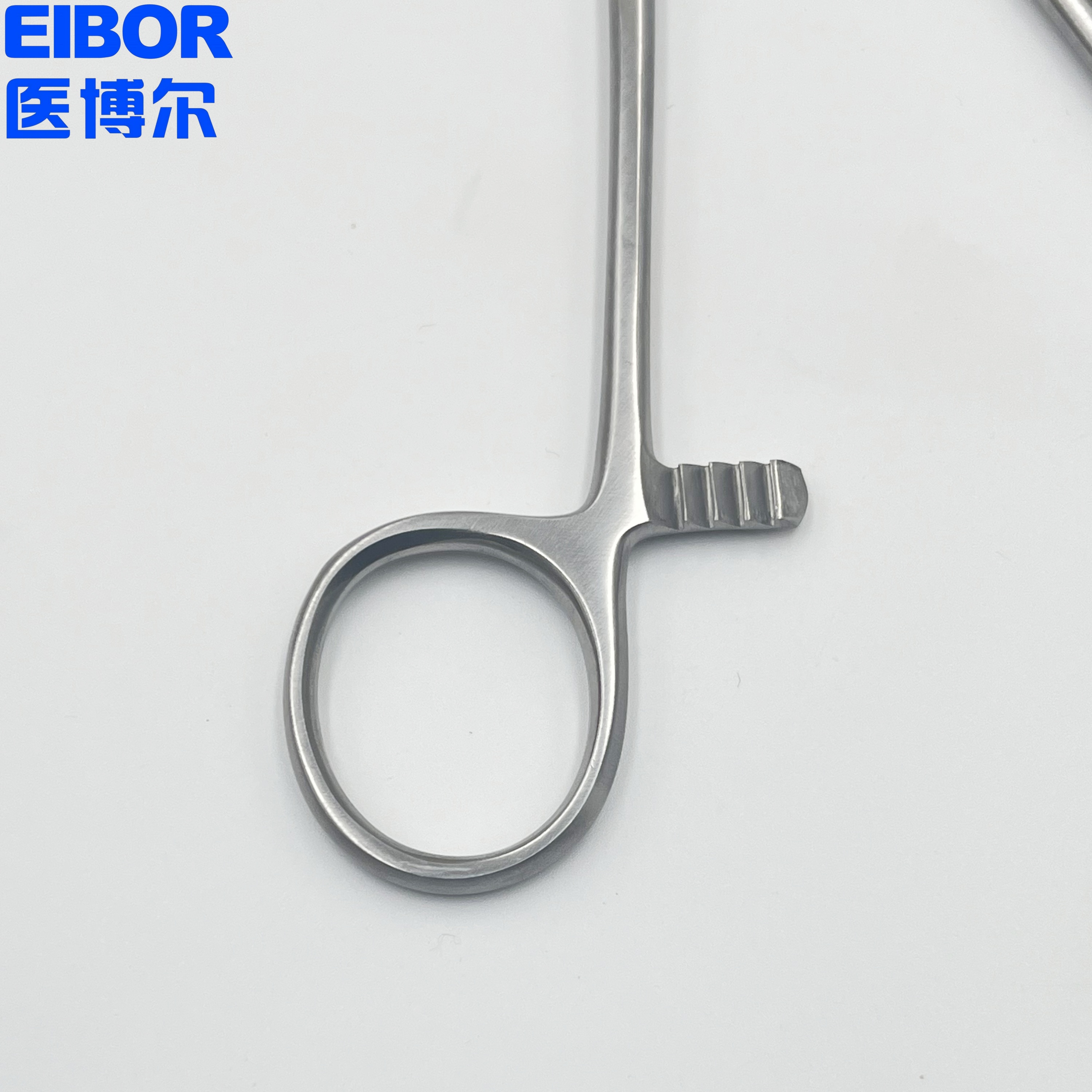 医用止血钳弯头哑光22cm