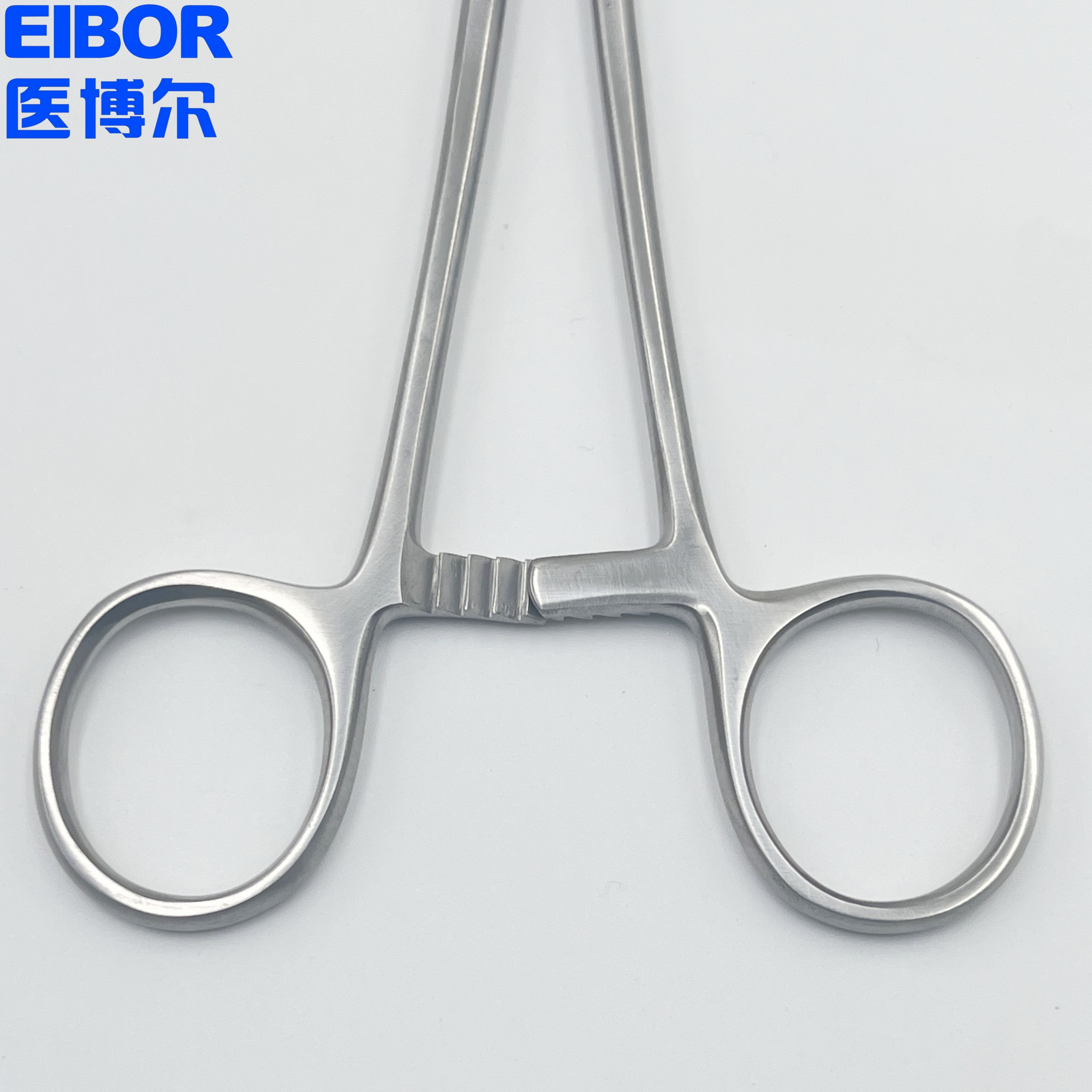 医用止血钳弯头哑光22cm