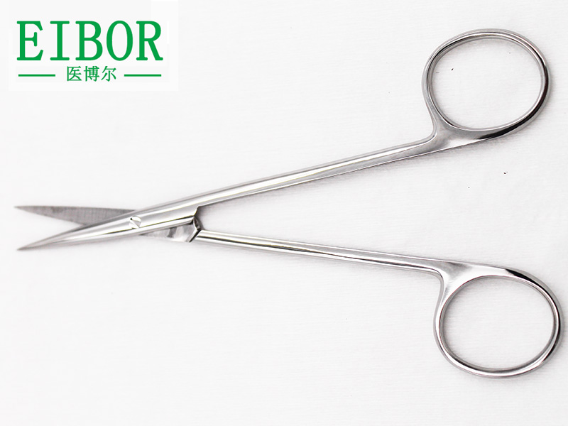医用线剪弯尖精细12.5cm