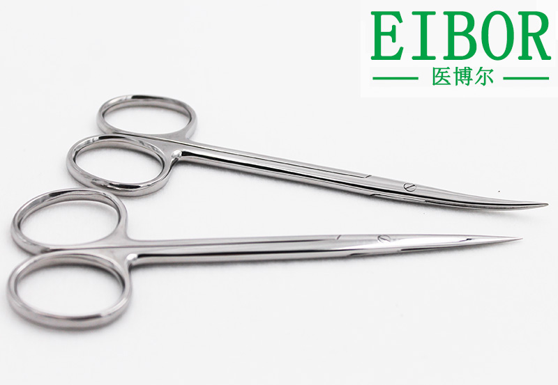 医用线剪弯尖精细12.5cm