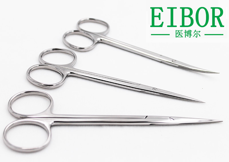医用线剪弯尖精细12.5cm
