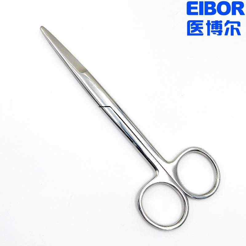医用手术剪直头哑光14cm