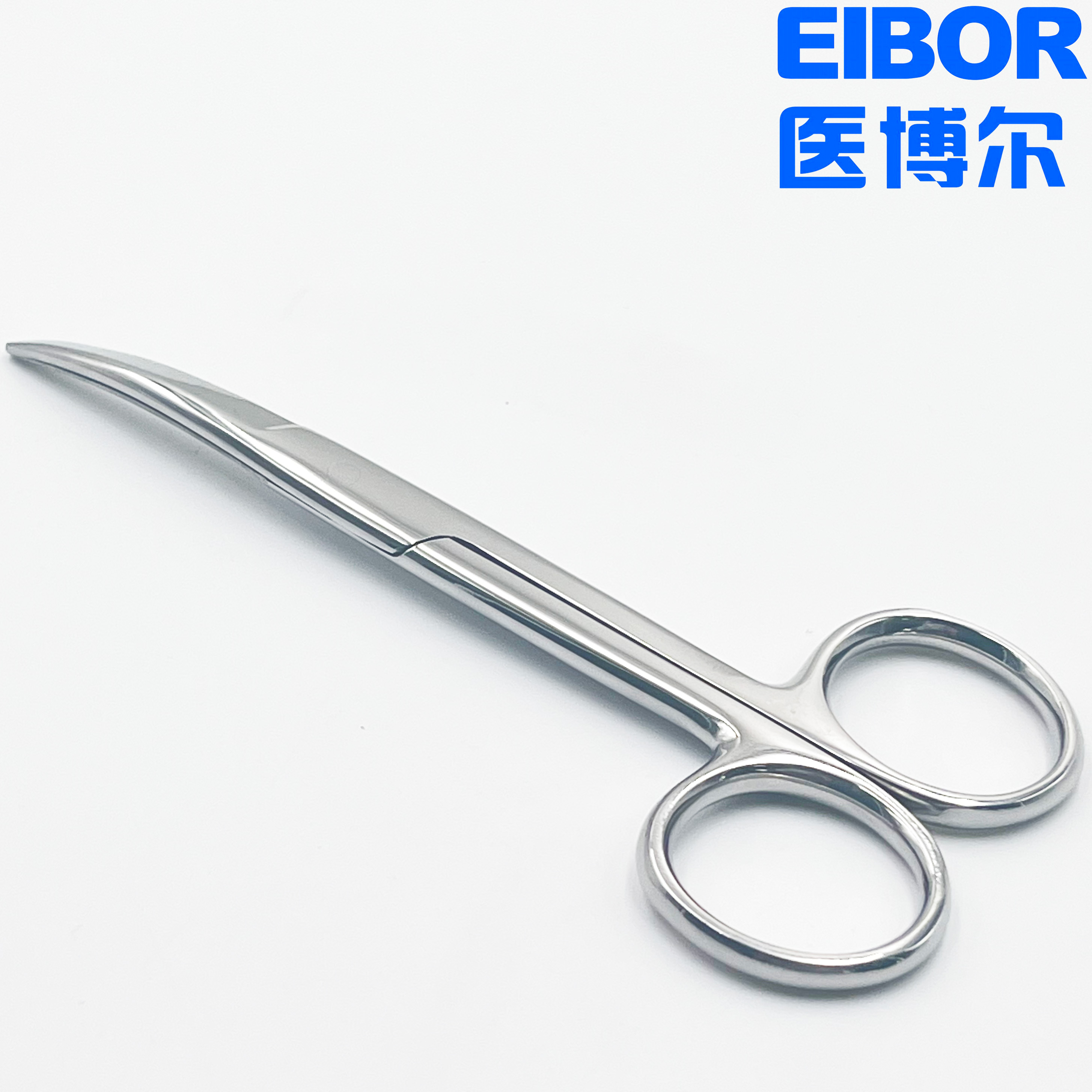 医用手术剪弯头哑光12.5cm