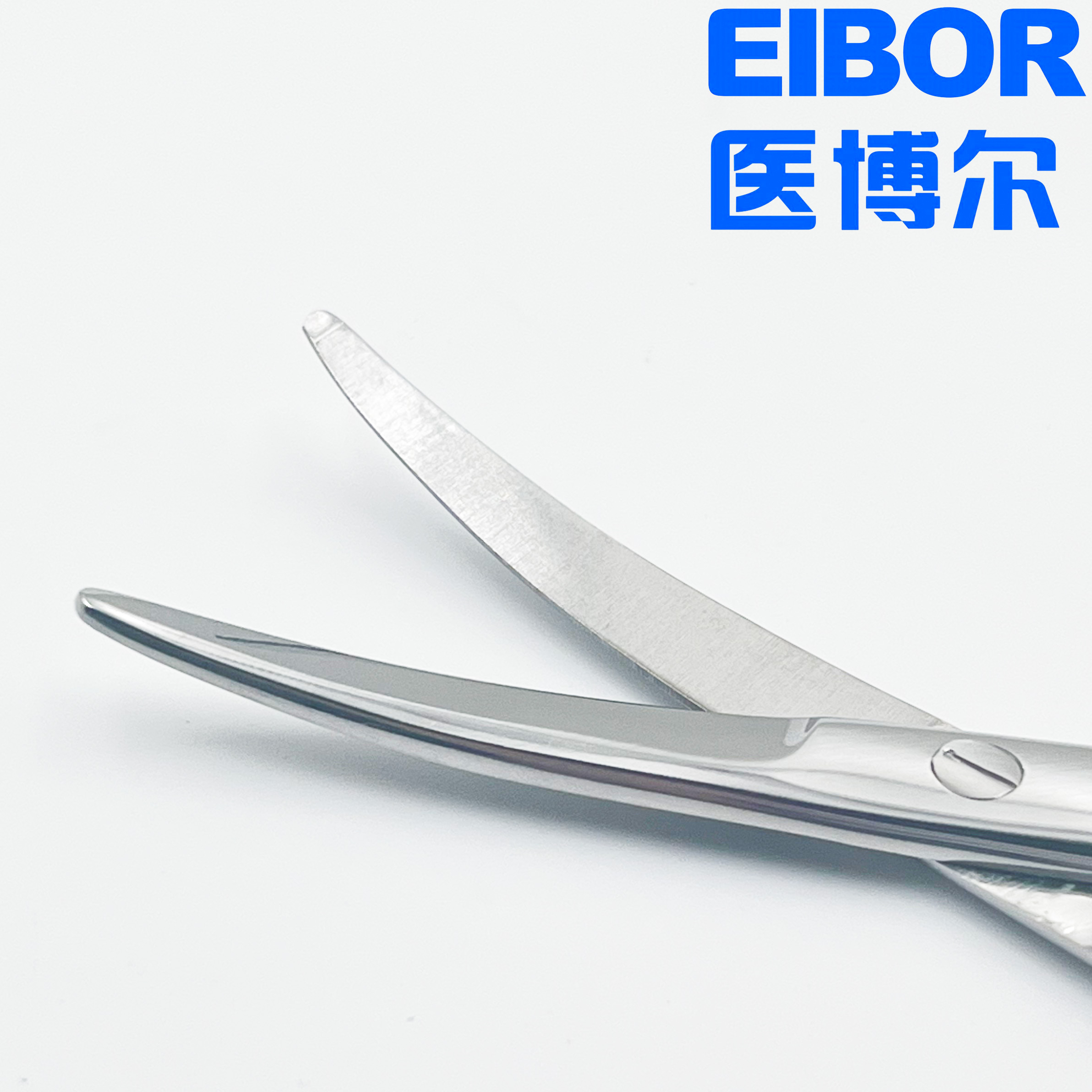 医用手术剪弯头哑光12.5cm
