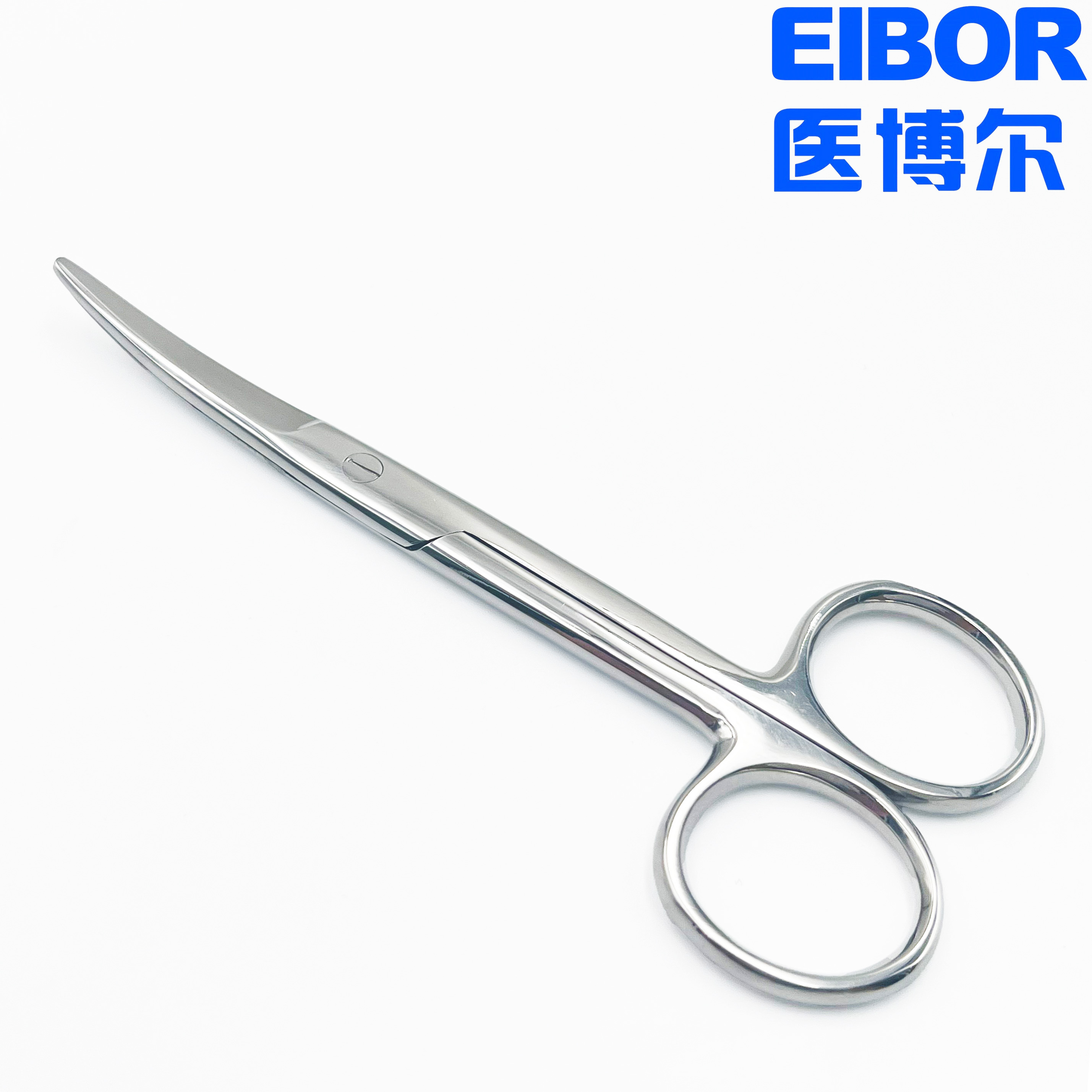 医用手术剪弯头哑光12.5cm